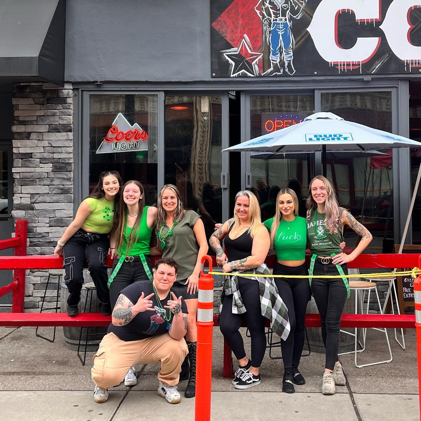 Happy St. Patrick&rsquo;s Day from The Cowboy Staff! 🤠☘️Come visit us, we are open during the parade!