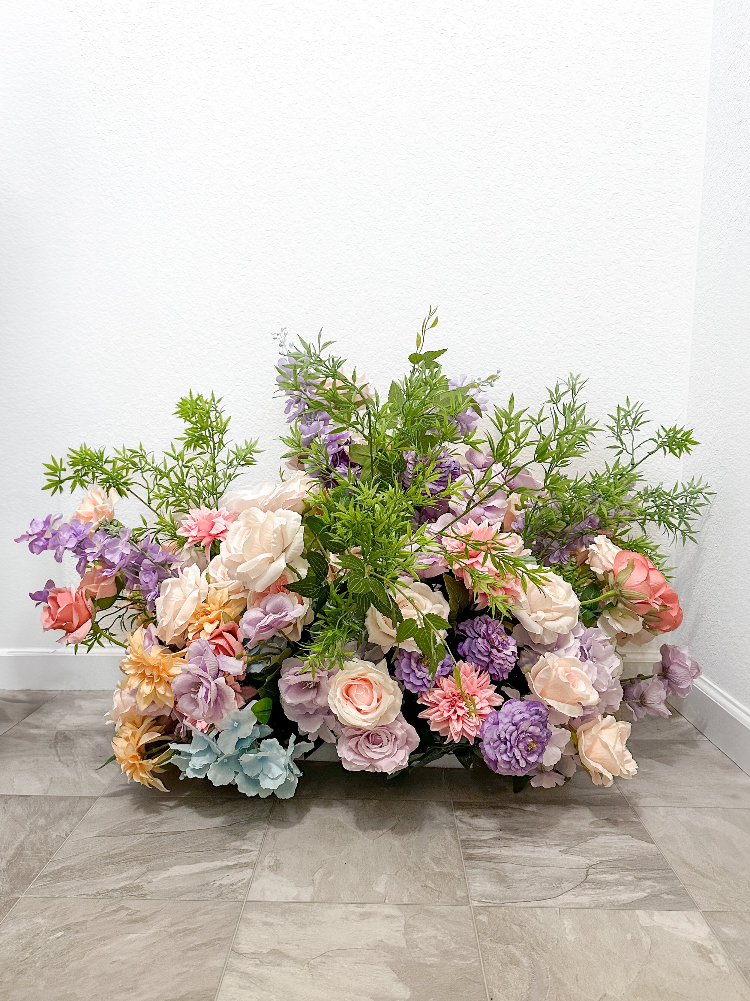 Multicolor Aisle Flowers $50 Each