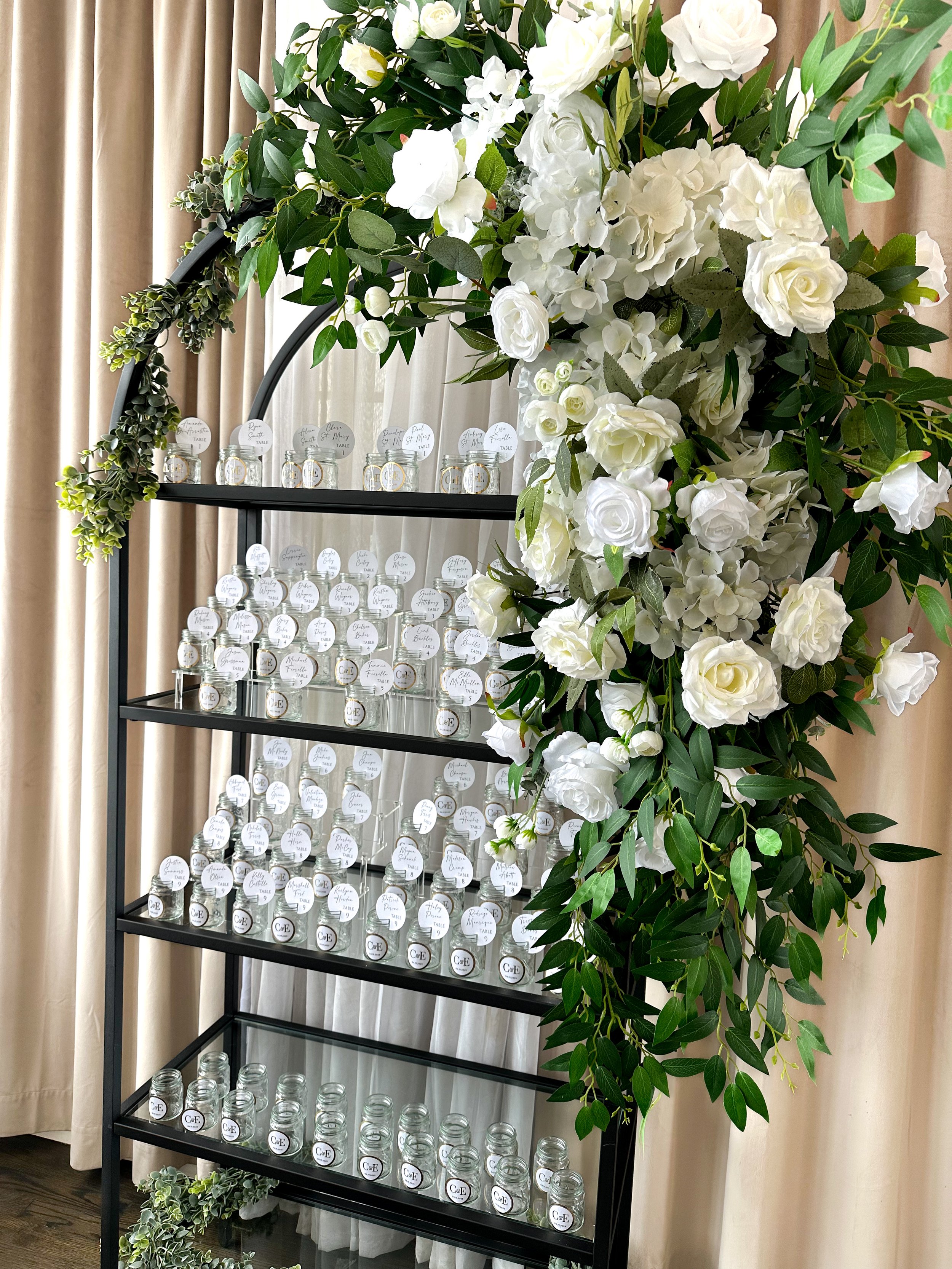 Corner Floral Decor $50