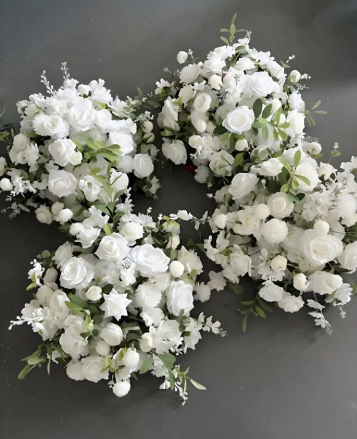 **COMING SOON** (available in June 2026)
White Centerpieces $35 each