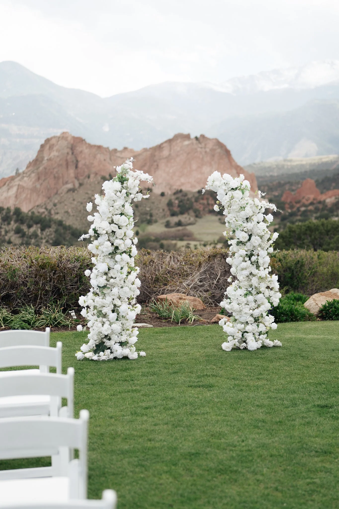 White Demi Arches $250
(Photo by Morr Photography)