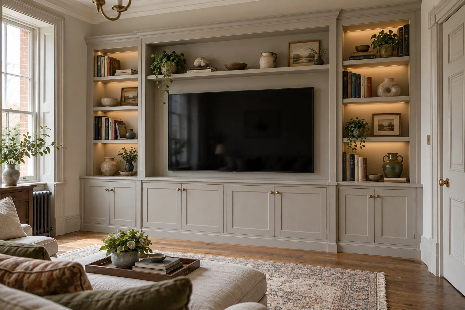 F&B bookshelf living room tv unit.jpg