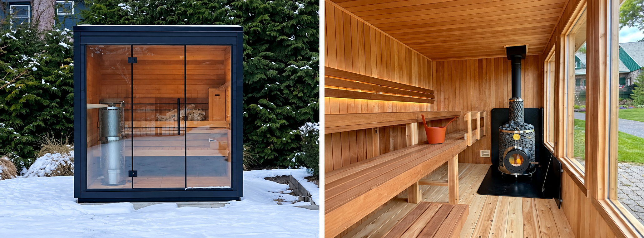 Kit vs. Custom Saunas