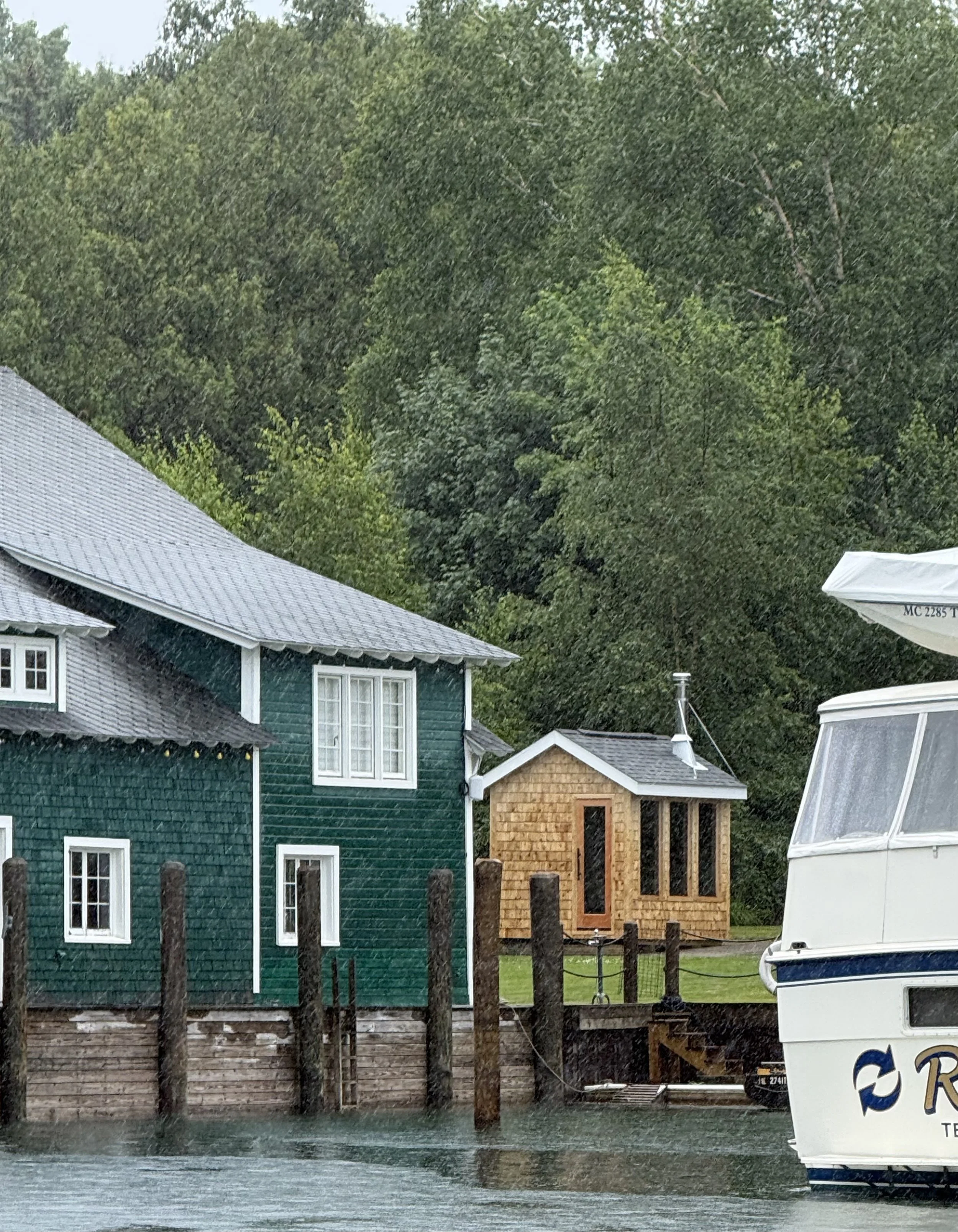 Charlevoix Boathouse Sauna_lake view.jpeg
