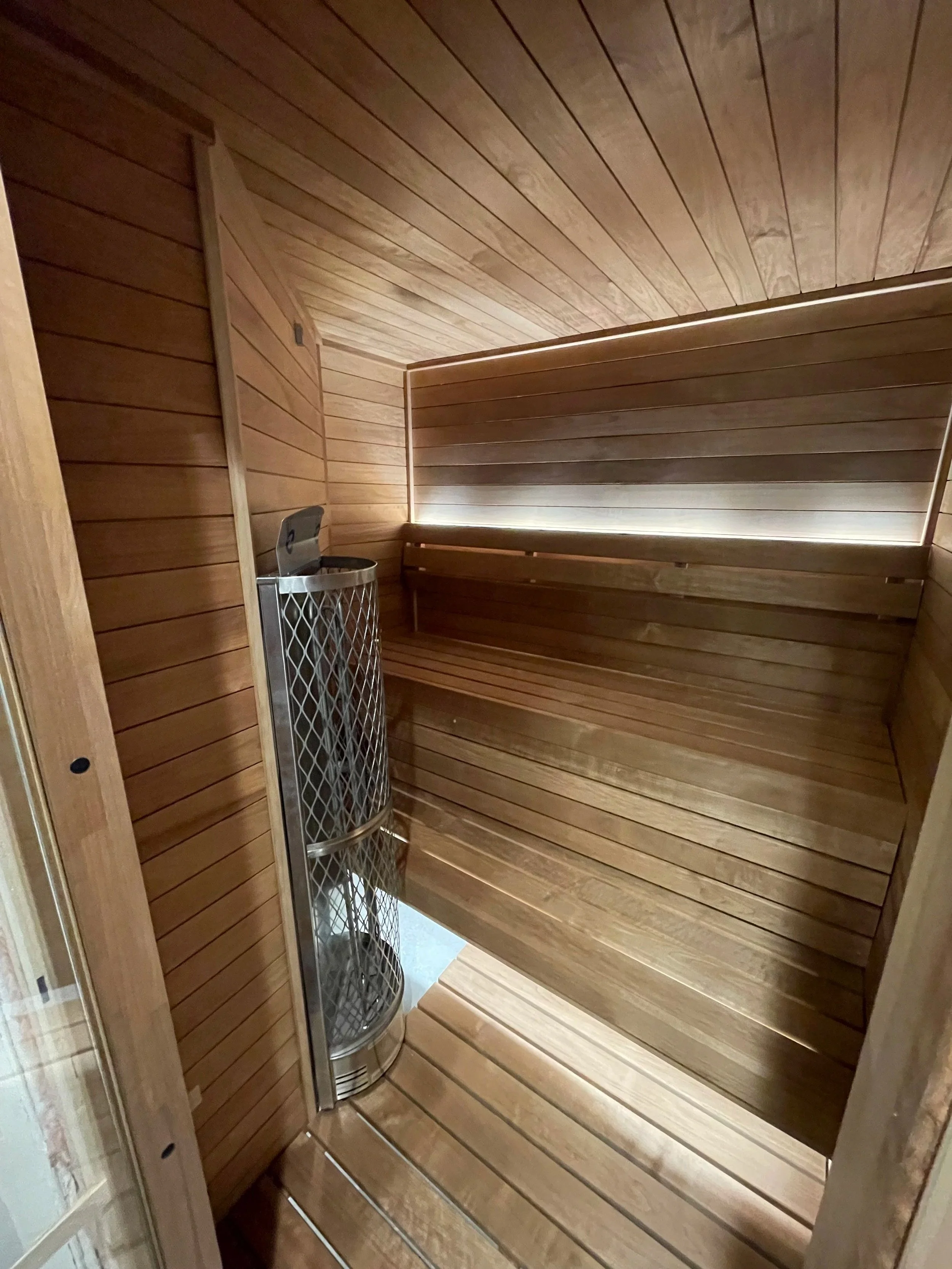 Orchard Lake Closet to Sauna Conversion