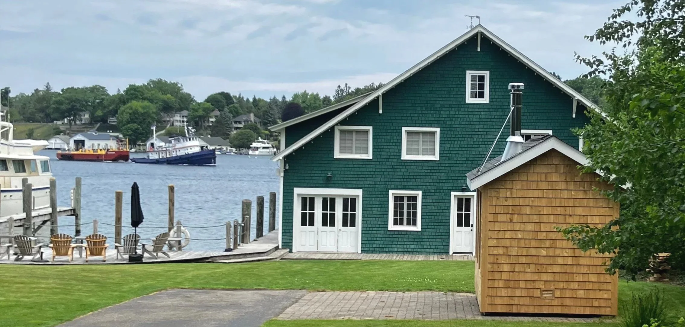 Charlevoix Boathouse Sauna