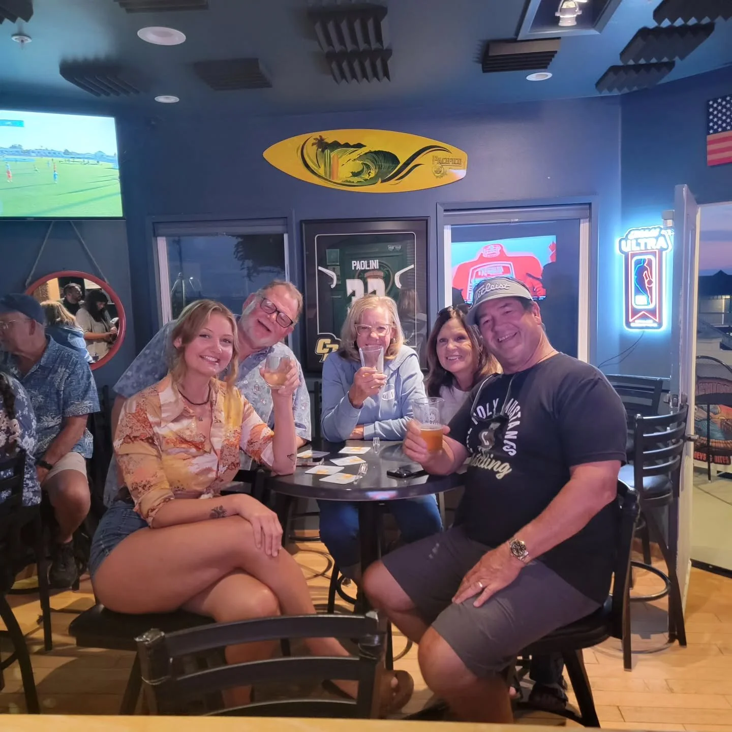 Congrats to our trivia winners tonight..team Not Last Time's Team...good job even with Billy as your handicap player! Fun for all...stop by for the holiday weekend!