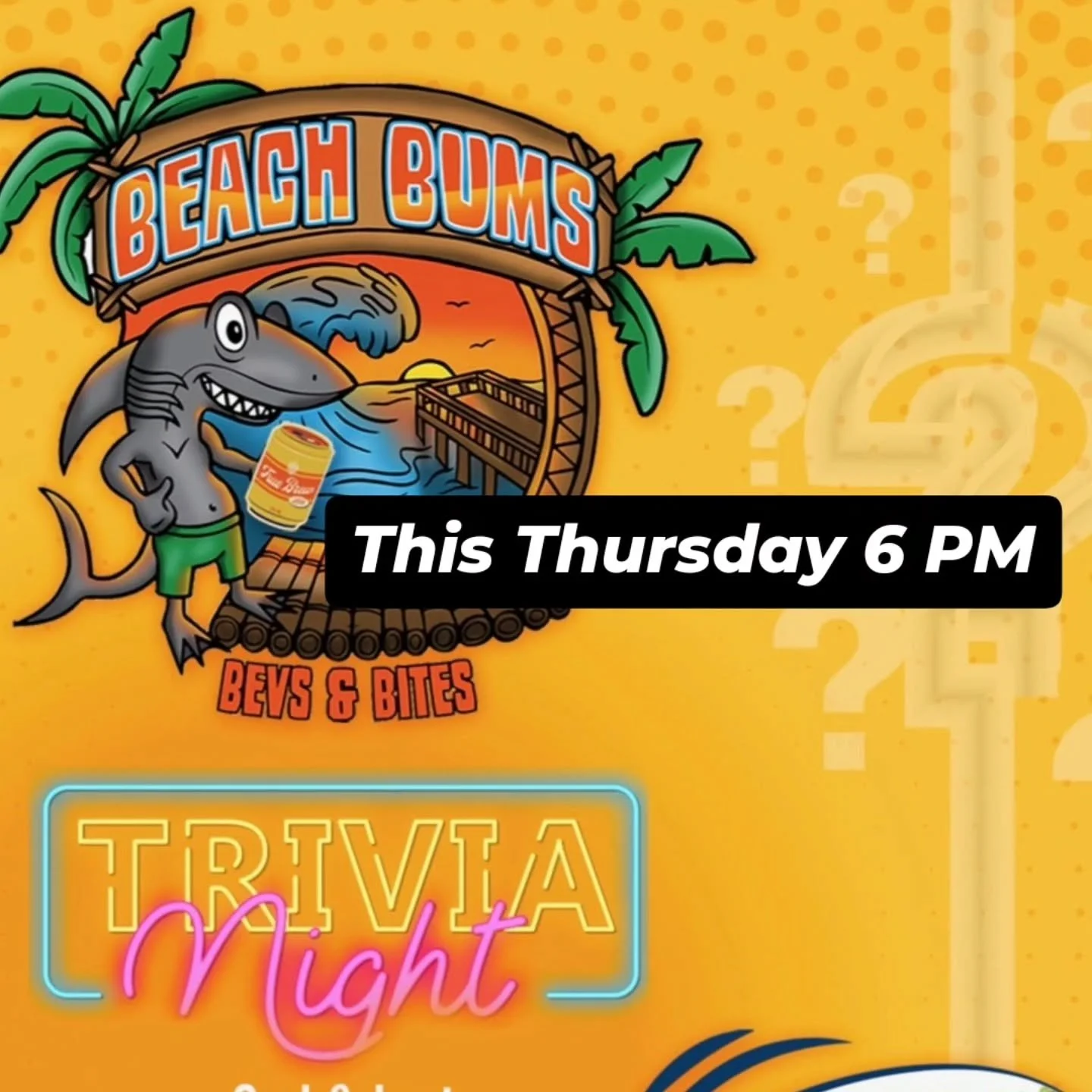 Come out with your teams or by yourself for a fun night of trivia!  Special guest host...Tara in the house...put your thinking caps on!