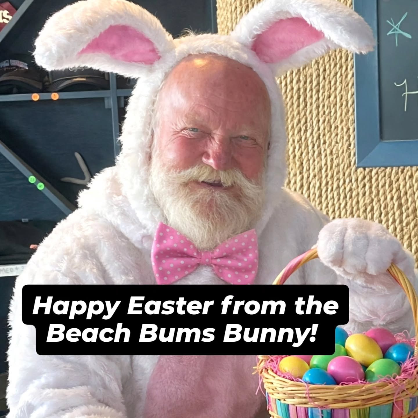 Happy Easter from Beach Bums in Cayucos! Enjoy your day with family and friends. Photo credit to BA of Morro Bay.