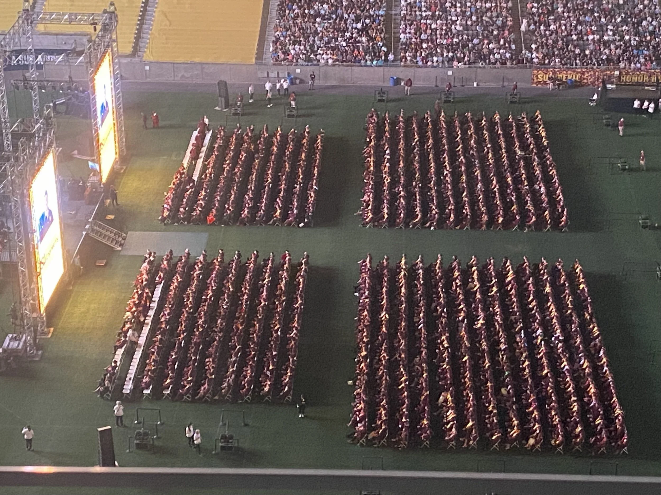 ASU Commencement Ceremonies - Stadium Audio Lead