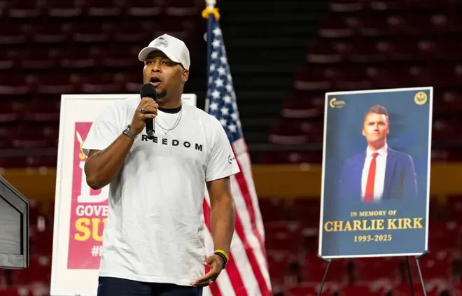 Charlie Kirk Memorial Vigil