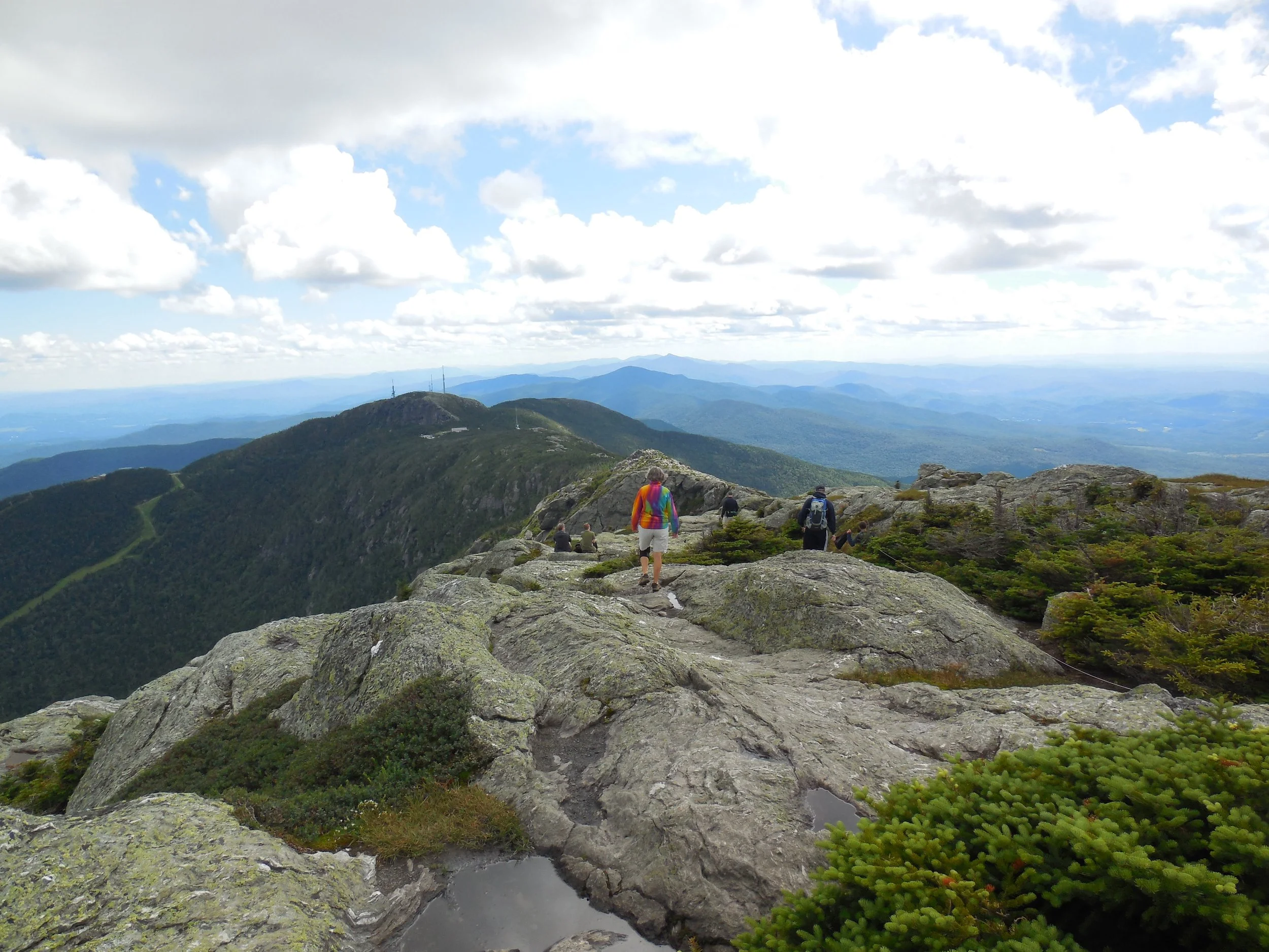 hiking on mt mansfield