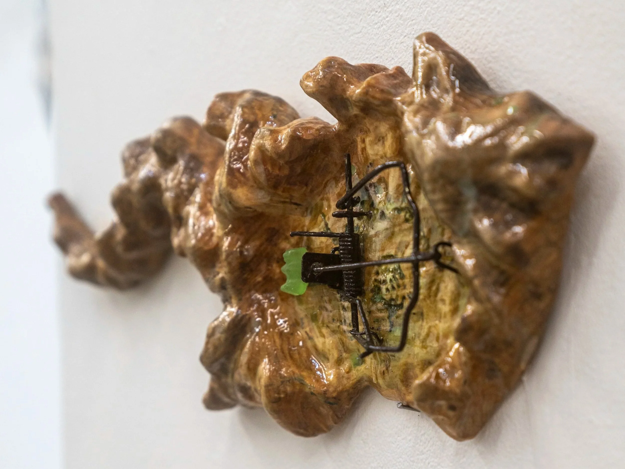 Echo Yan
Mickey Mouse Clubhouse (detail)
2024
Clear pine, metal, resin
7 x 19 x 2 in.
17.8 x 48.3 x 5.1 cm.