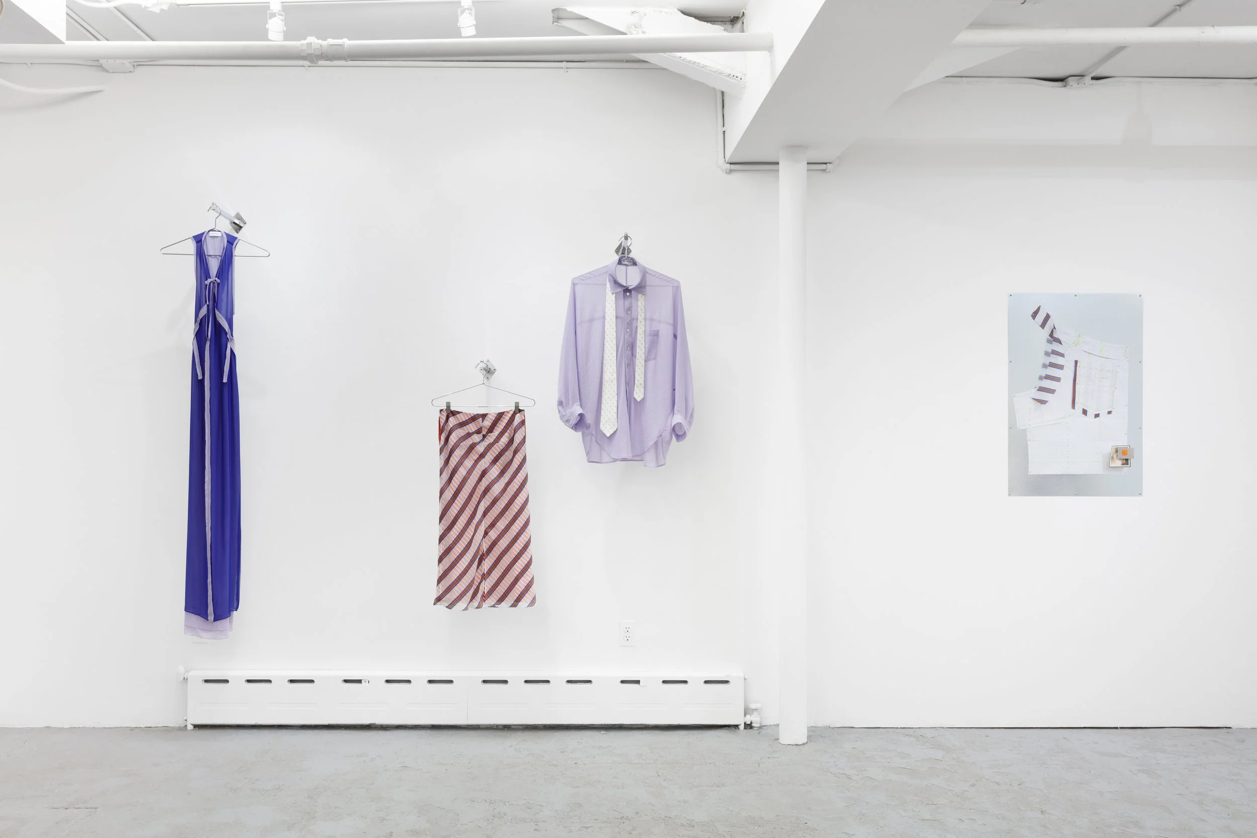 2 x Self - installation view