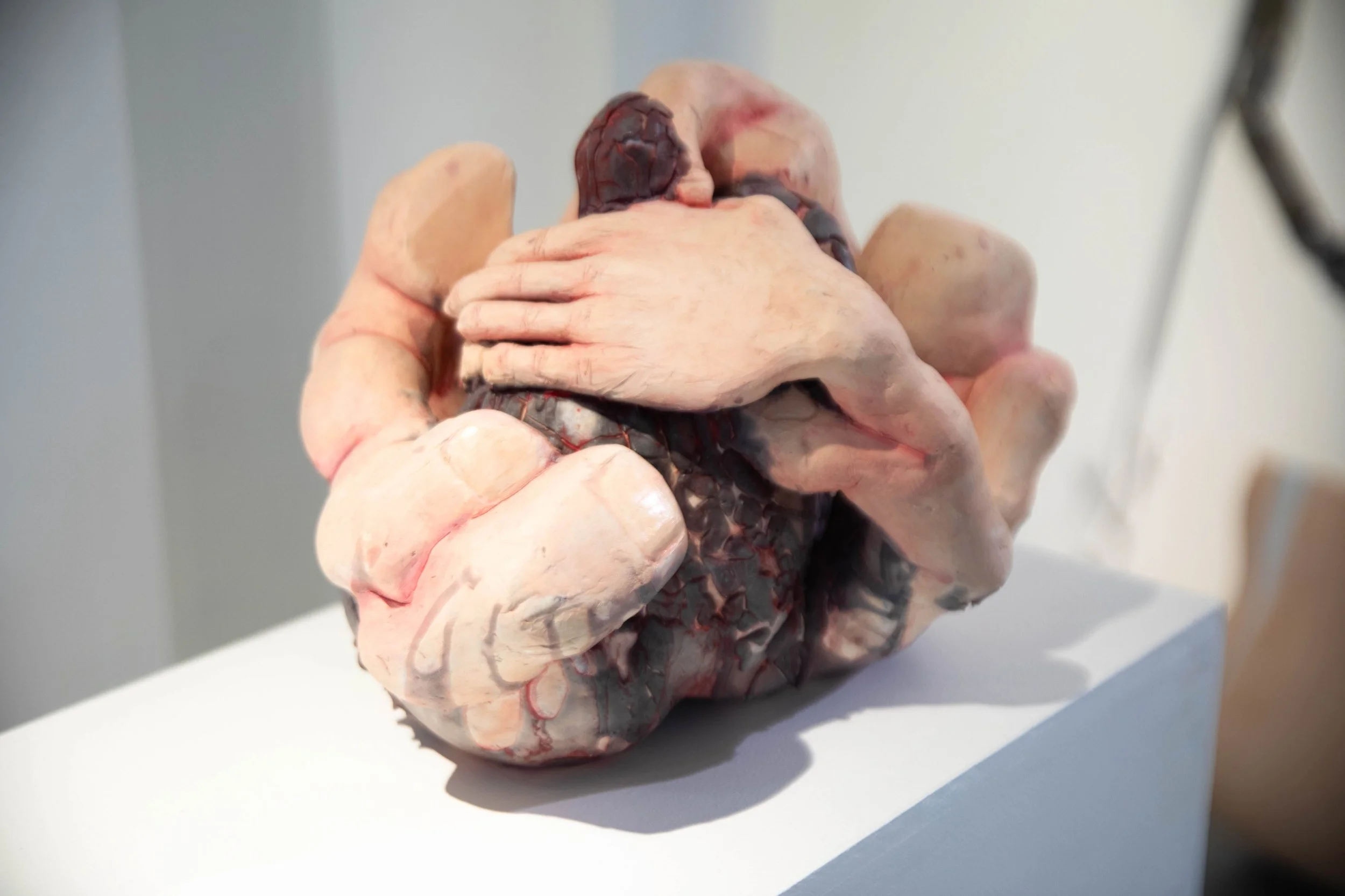 Patrick Bell
Throttle (detail)
2023
Ceramic, glaze, underglaze, paint, enamel
11 x 11.5 x 14 in
27.94 x 29.21 x 35.56 cm