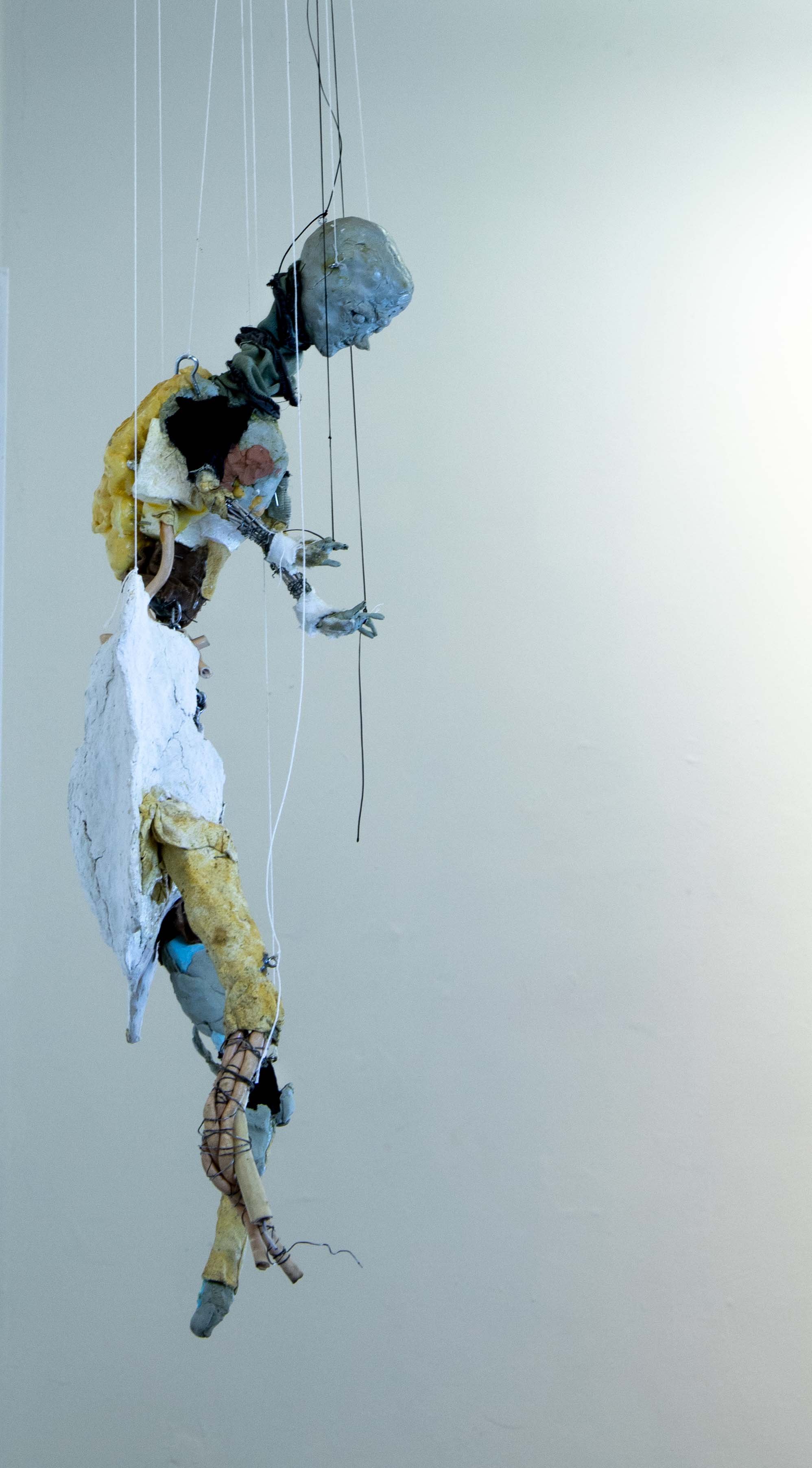 Thomas Tait
Mechano-Vegetal World ([Ru(bipy)3]2+) (detail)
2022
Silicone, wood, found objects, foam, metal, UV grow light, moss, cabbage
94.5 x 71.5 x 48 in.
240 x 182 x 122 cm.