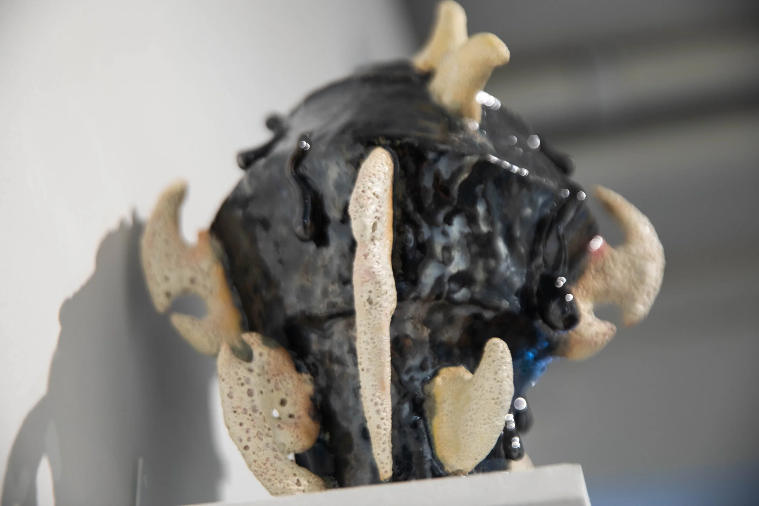 Tucker Claxton
Cherubim (detail)
2025
Cone 6 ceramic
10 x 9 x 11 in
25.4 x 22.86 x 27.94 cm