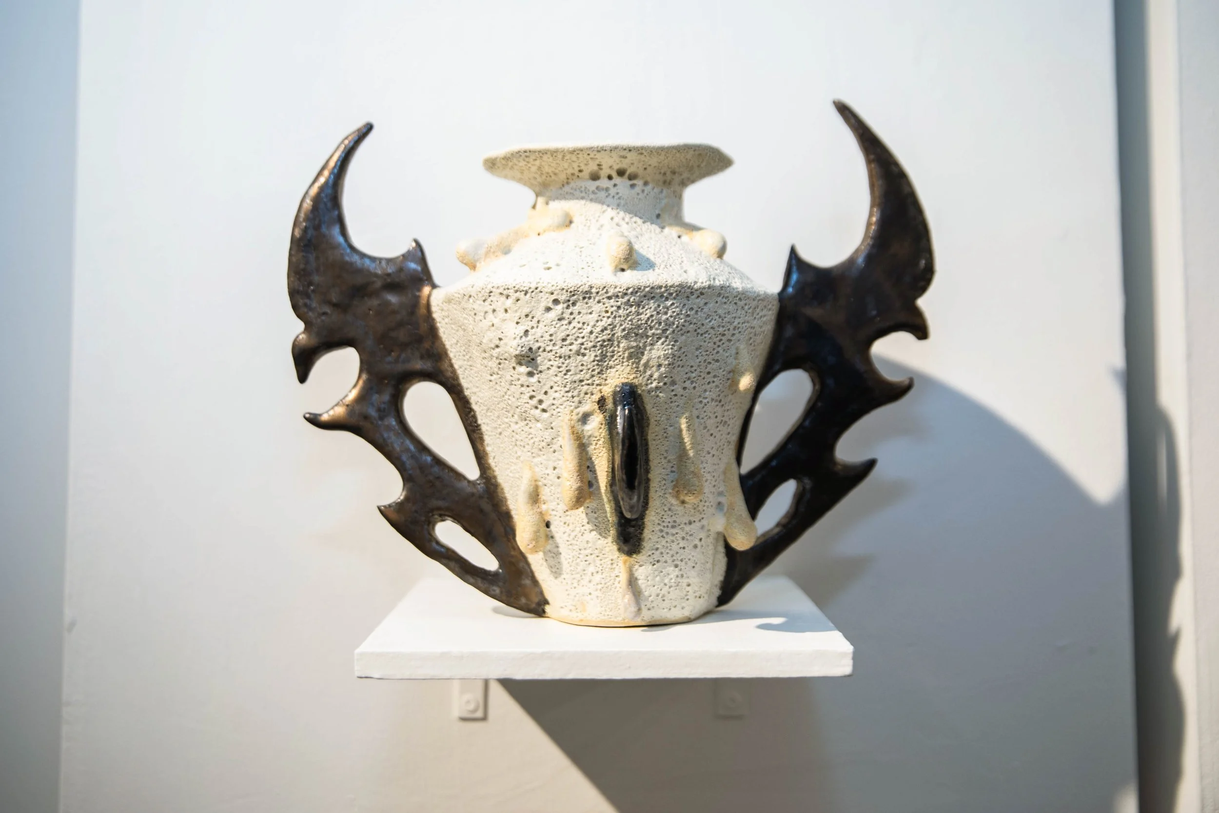 Tucker Claxton
Principalities 
Cone 6 ceramic
13 x 8 x 10 in
33.02 x 20.32 x 25.4 cm
