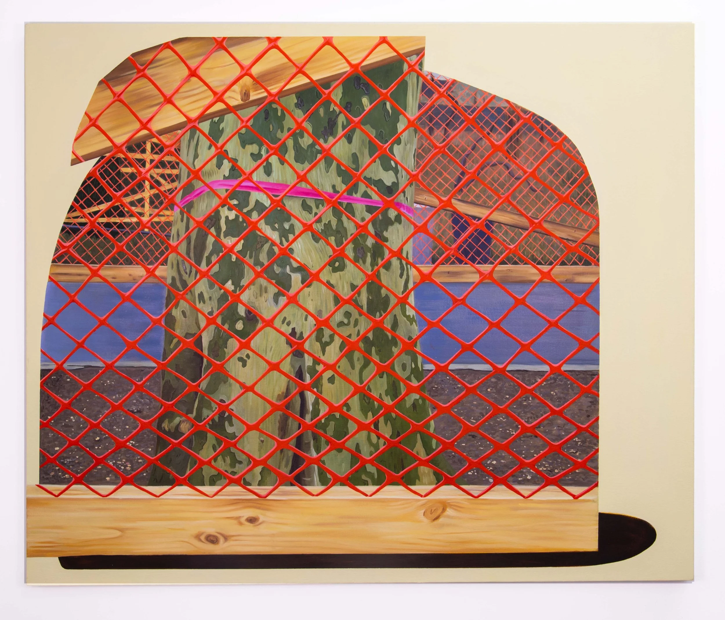 Calhan Hale
Paperweight II
 2024
Oil on canvas 
40 x 48 in.
101.6 x  121.9 cm.