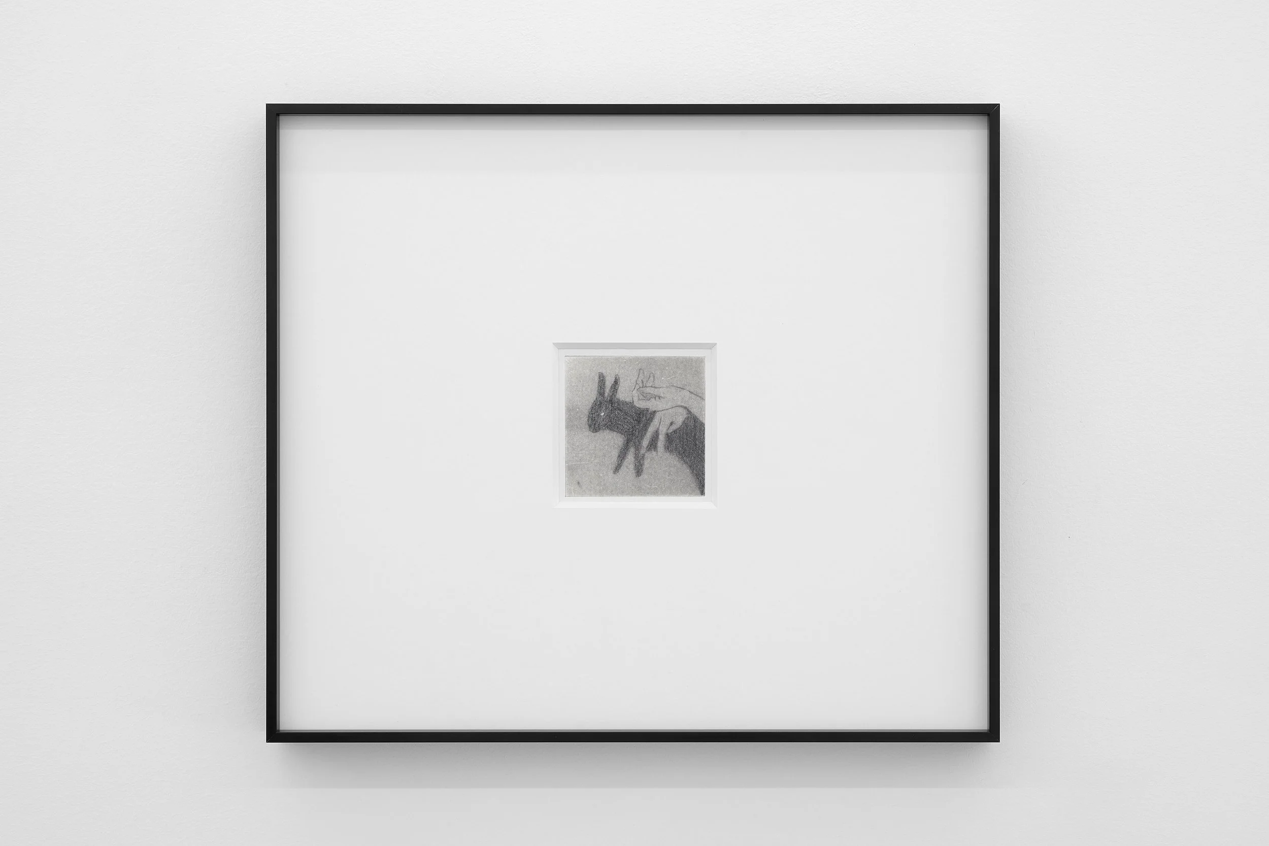 Joey Gonnella
 Shadow Rabbit 
2025
Graphite on paper in artist frame
13.5 x 15.5 inches
34.29 x 39.37 cm
JG G3