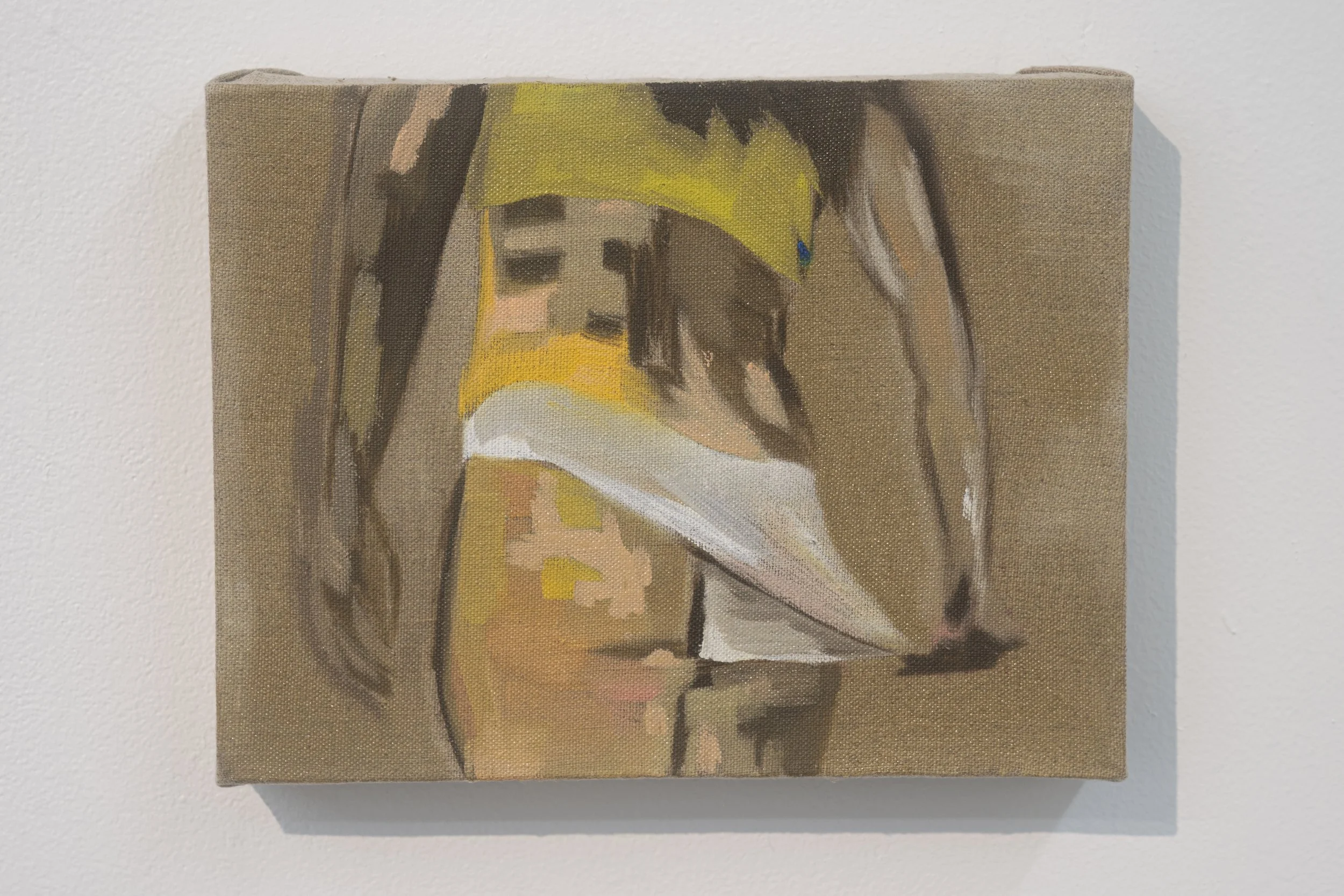 Alex Schmidt
My Gig My Choice, 2022
Oil on linen after rehearsal
7.75 x 9.75 inches
19.69 x 24.77 cm