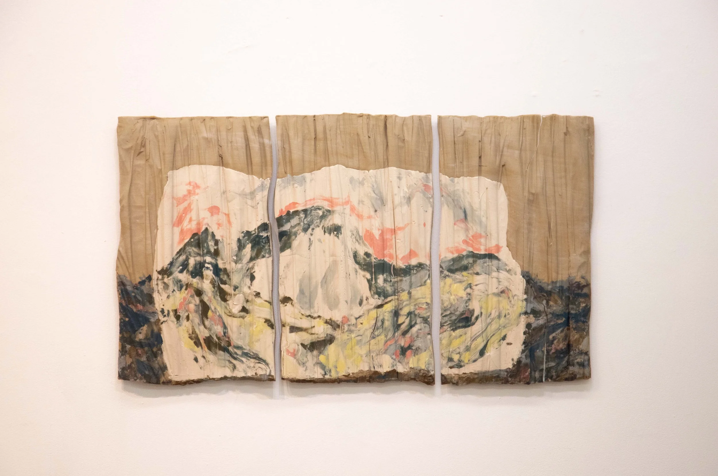 Corinne Chase
Cliff, 2026
Stained stoneware, glaze
18.5 x 32.25 inches 
46.99 x 81.91 cm