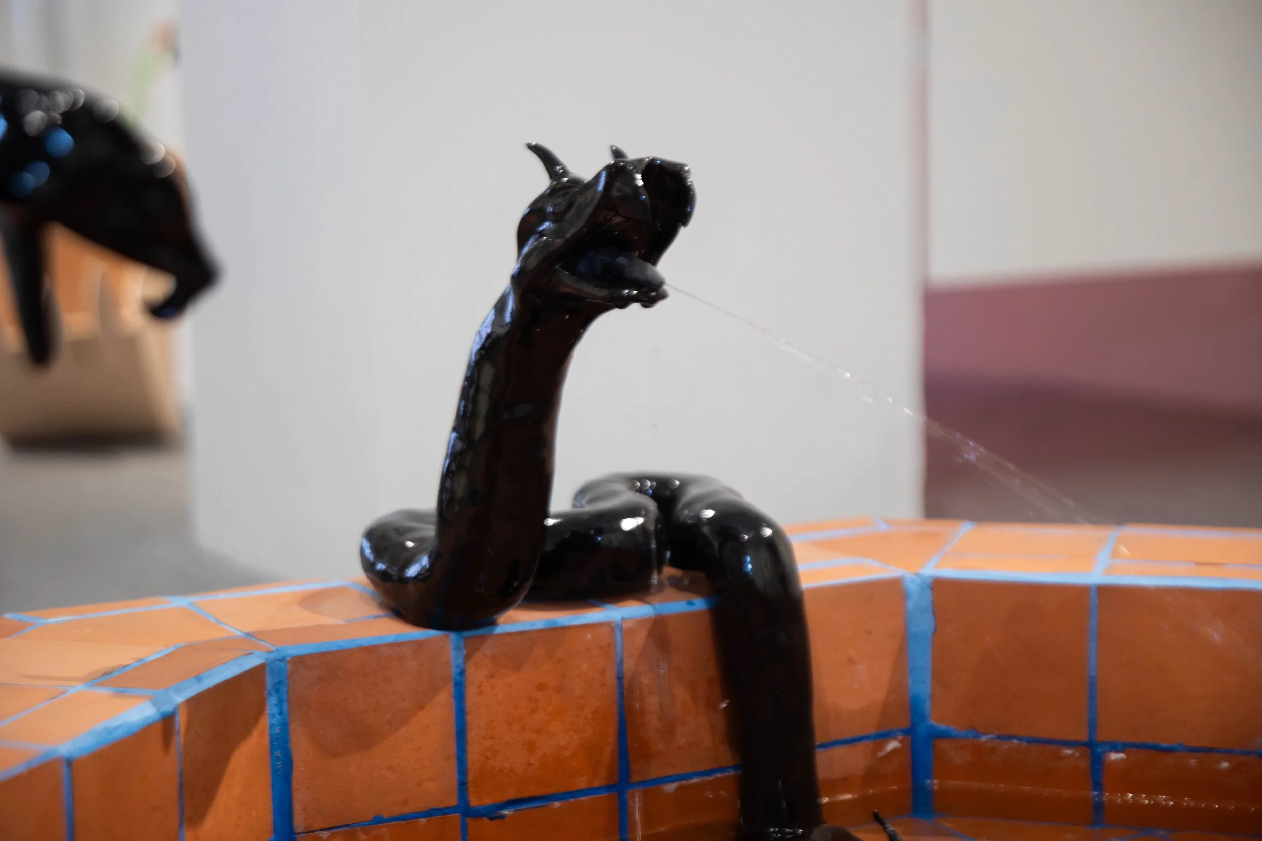 Sadaf Azadehfar
Who’s World is This (detail)
2023
Ceramics and water
60 x 60 x 60 in
152.4 x 152.4 x 152.4 cm