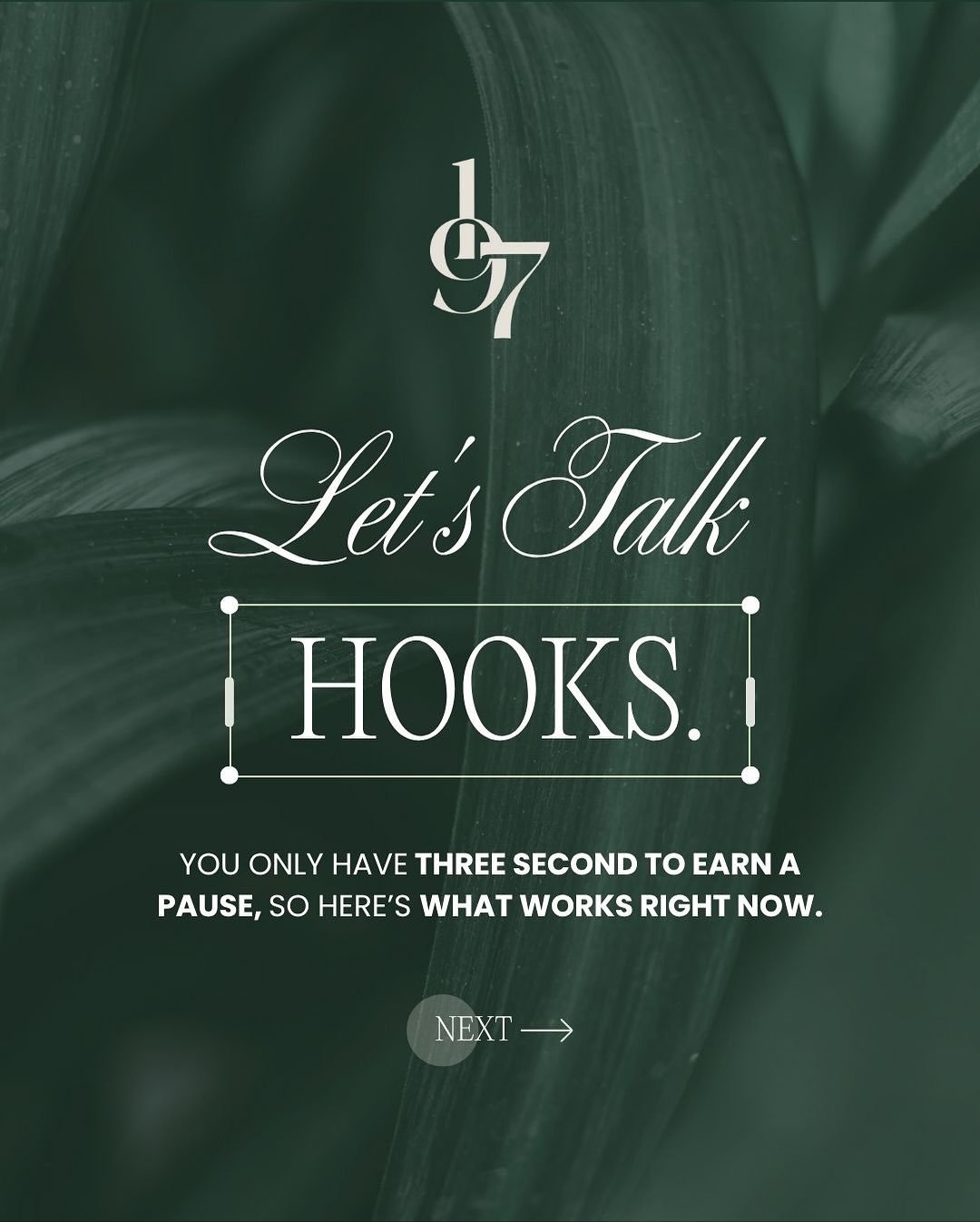 a hook isn&rsquo;t a suggestion; it&rsquo;s a non-negotiable.

you have one second to earn the pause, make sure your content starts with a visual or text hook that makes scrolling impossible.

#contenthook #visualhook #socialmediatips #scrollstopping