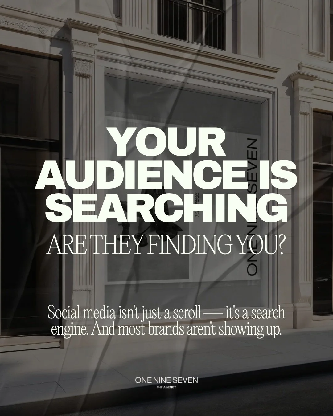 it&rsquo;s time to stop posting just for the sake of the grid and start posting for the sake of the search bar. with 40% of gen z looking to tiktok and Instagram before they ever touch google, your captions are more than just words, they&rsquo;re you