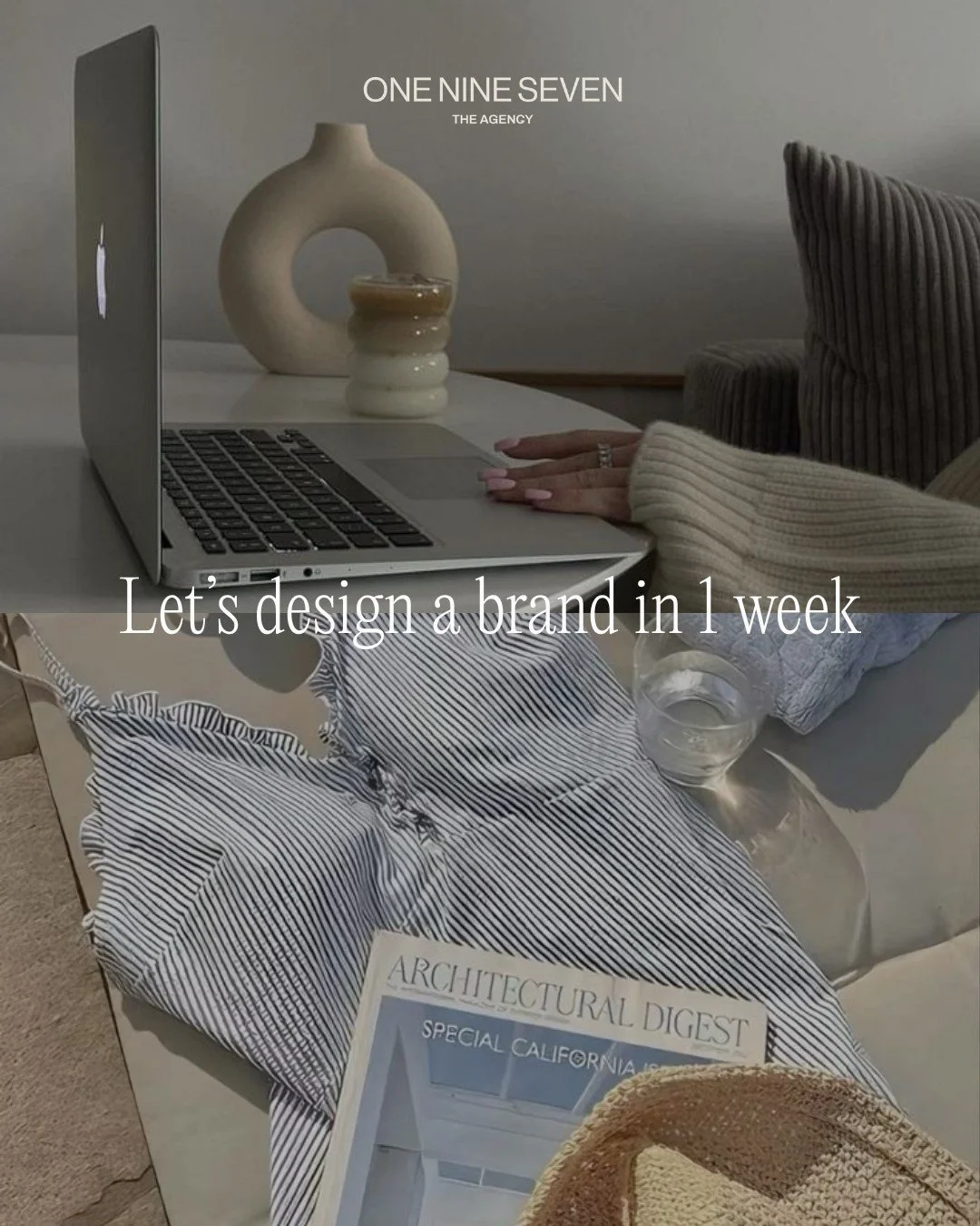 let&rsquo;s design a brand in 1 week.

this isn&rsquo;t rushed, t&rsquo;s intentional.

day by day, we build what your brand actually needs:
direction, identity, systems, and content that feels aligned.

no guesswork. no overcomplication. just clarit