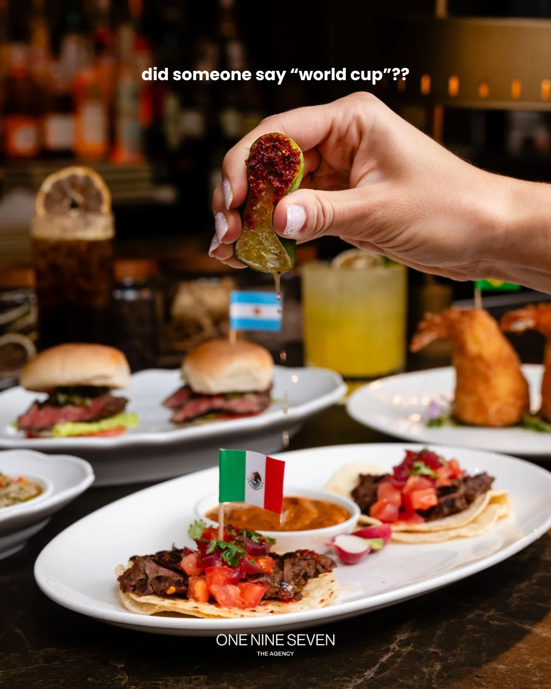 did someone say &ldquo;world cup&rdquo;? 

somewhere between the creative brief and the final photos, we got really hungry.

occupational hazard, honestly.
 

#restaurantmarketing #foodcontent #contentcreation #socialmediamarketing