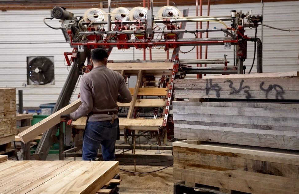 Pallet nailer at Avad 48