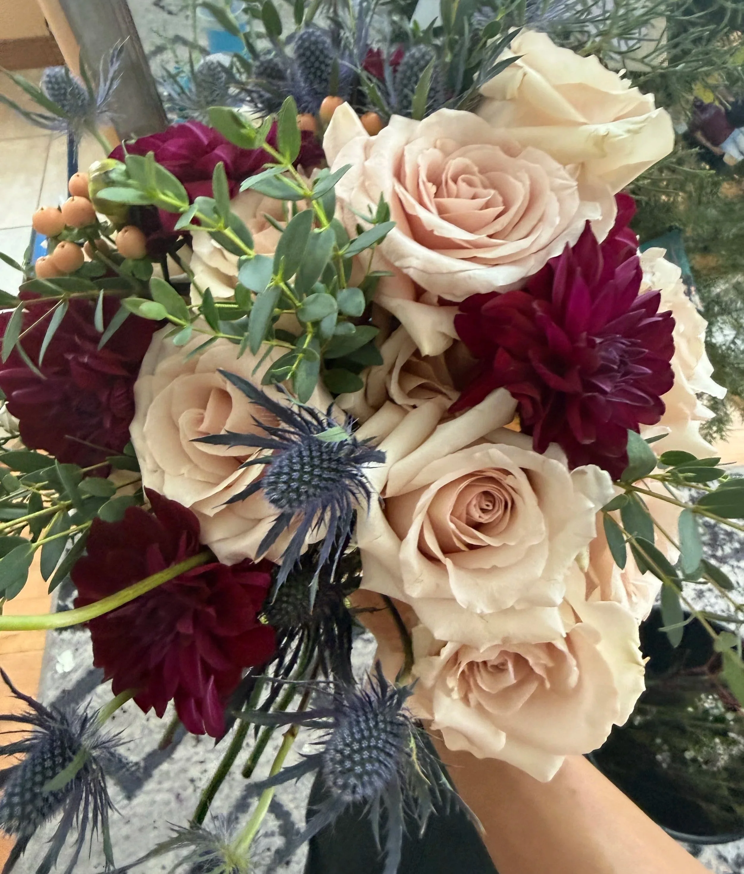 Elopement Flowers - Bridal Bouquet in Ouray, Colorado