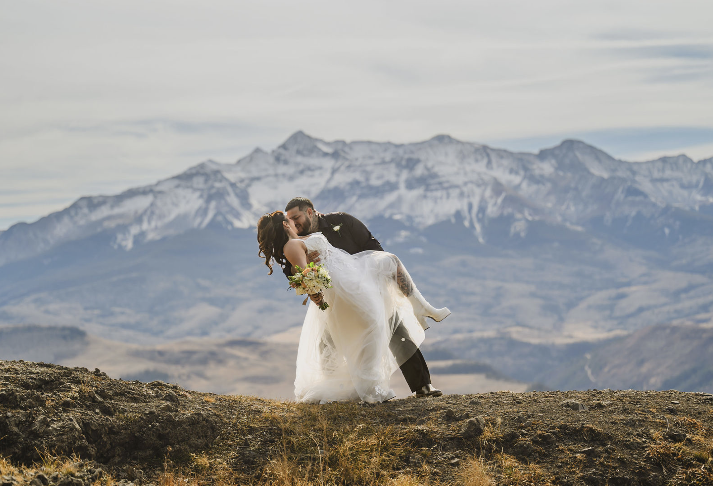 Elopement Flowers in Telluride, Colorado