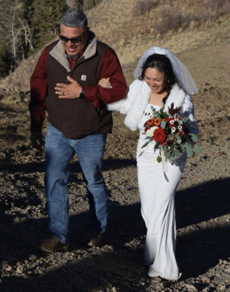 Elopement Flowers in Ridgway, Colorado