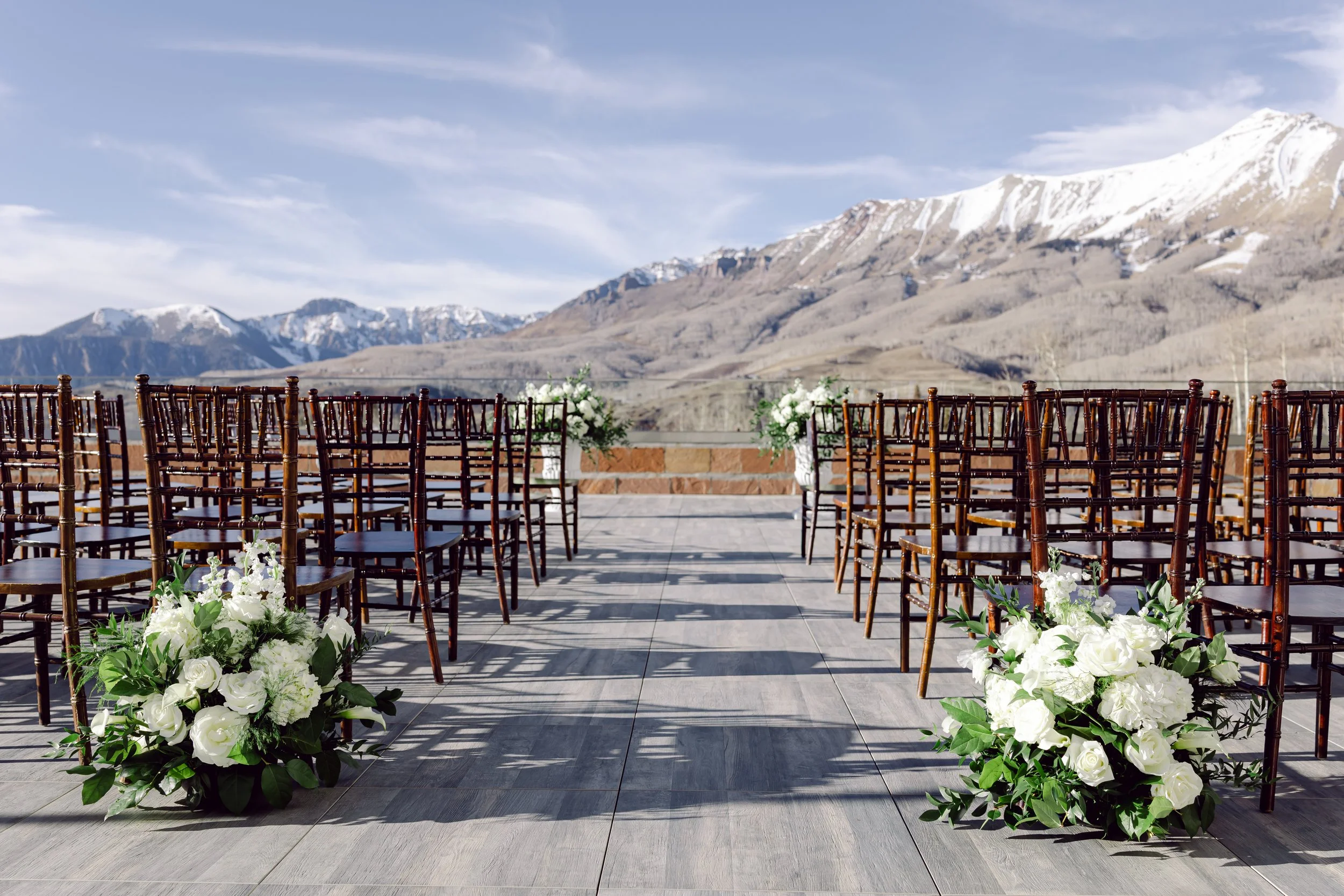 Luxury Wedding Flowers in Telluride, Colorado 