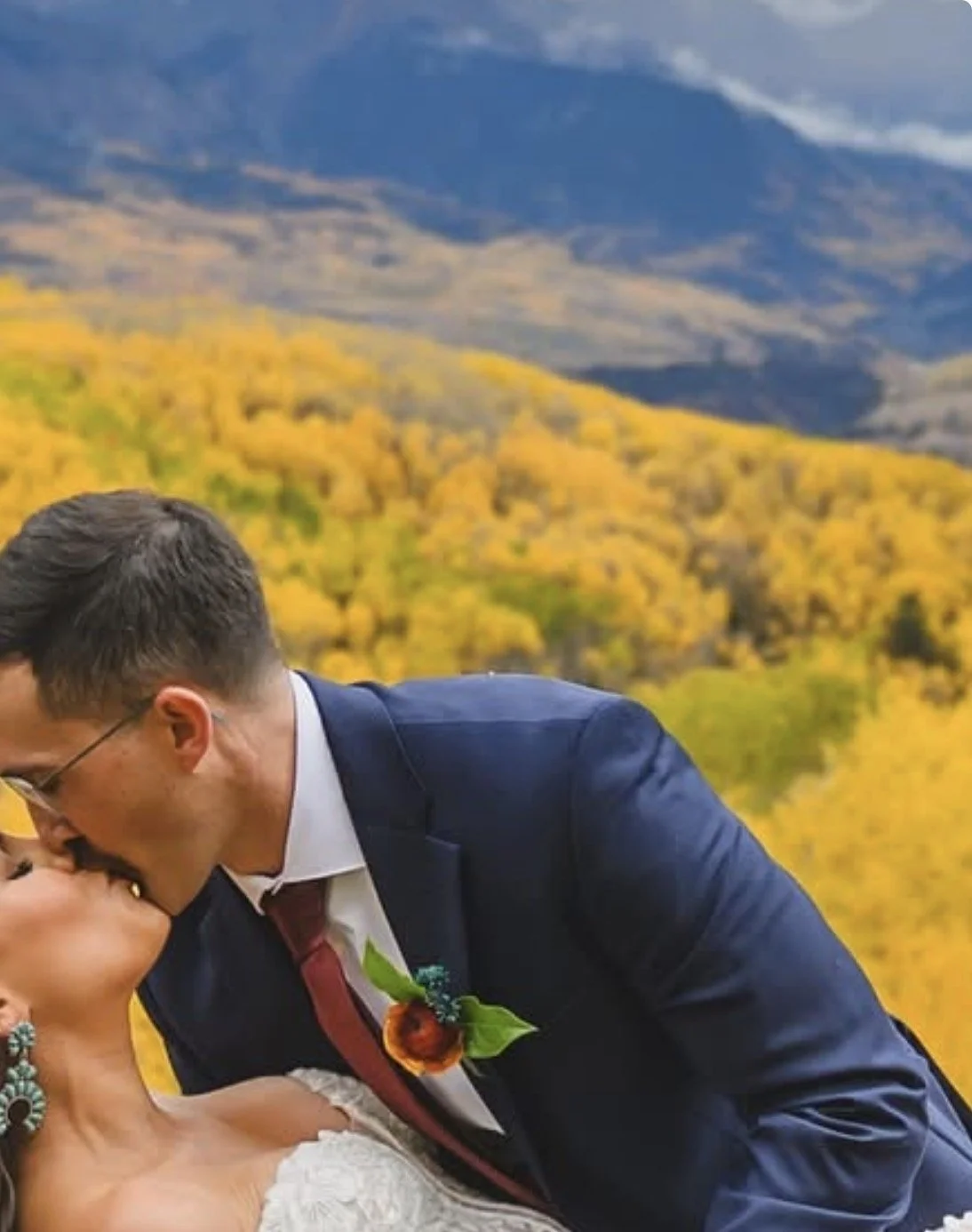 Elopement Flowers in Telluride, Colorado