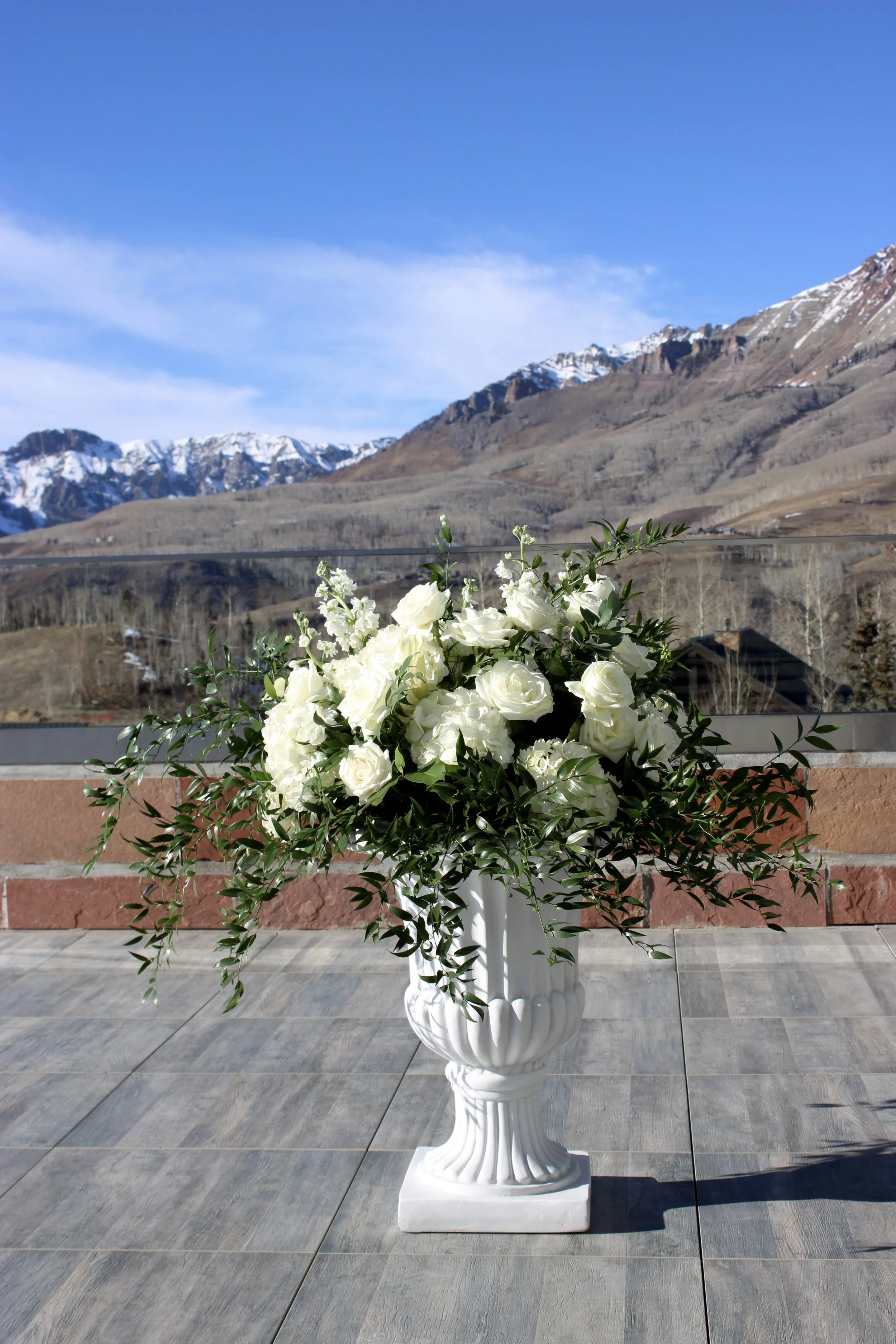 Luxury Wedding Flowers in Telluride, Colorado 
