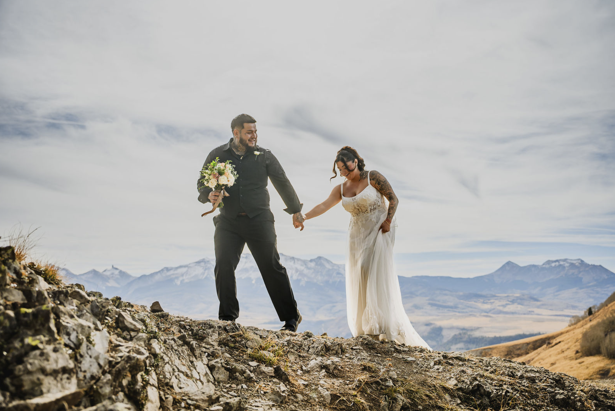 Elopement Flowers in Telluride, Colorado