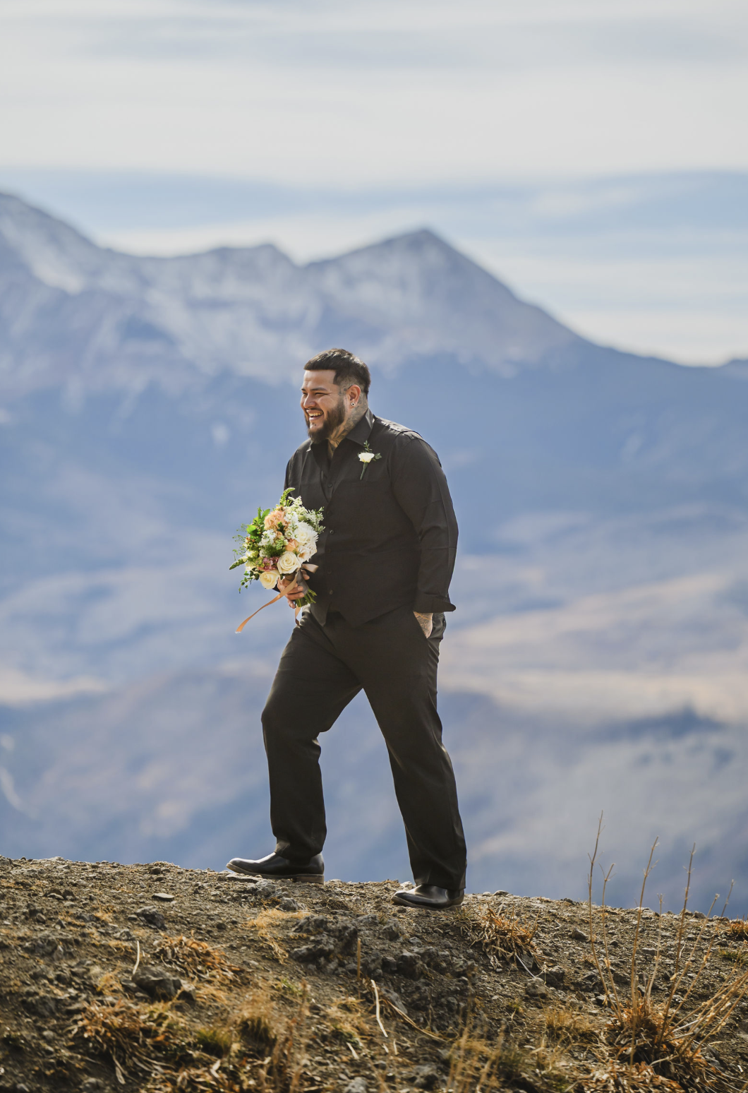 Elopement Flowers in Telluride, Colorado