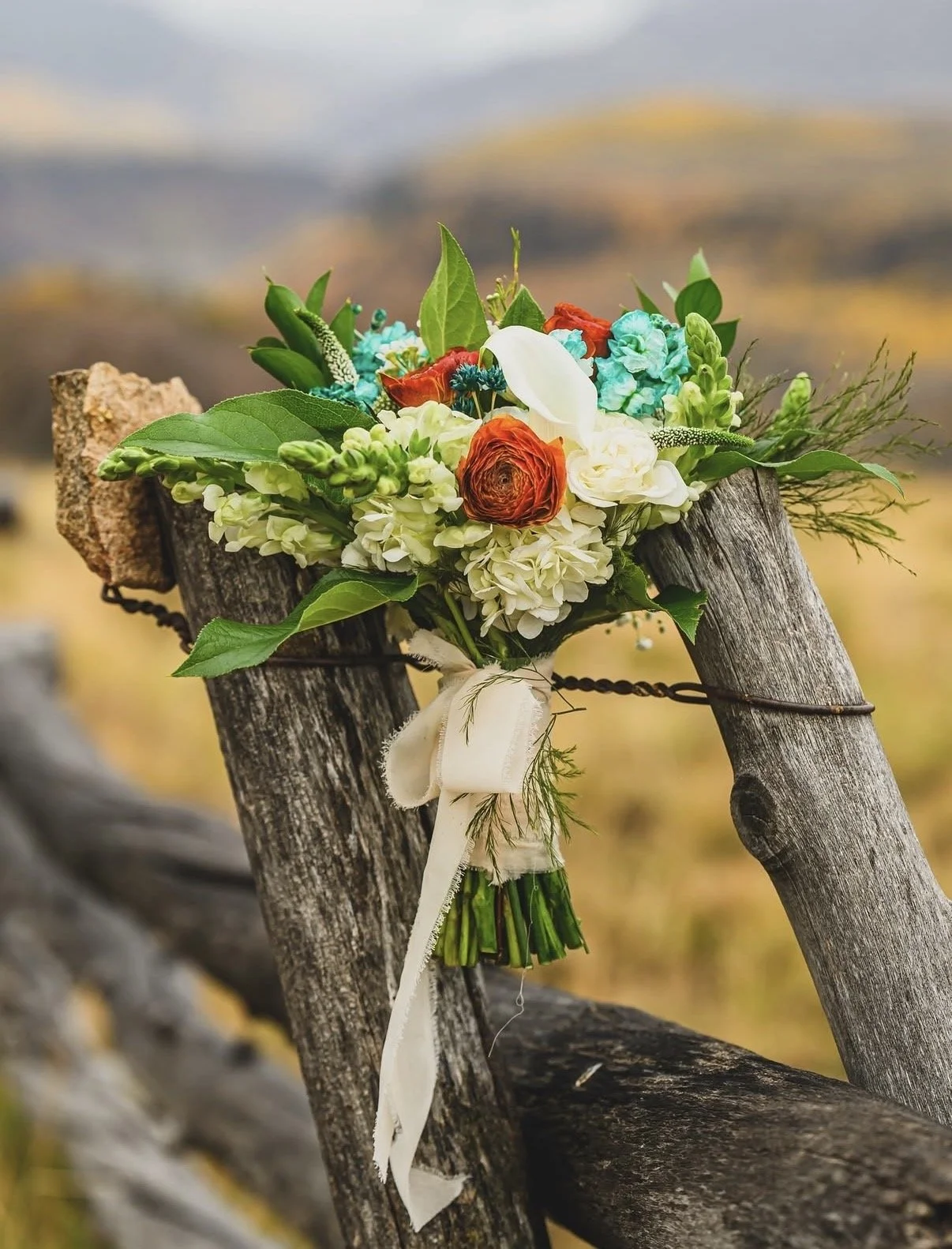 Elopement Flowers - Bridal Bouquet in Telluride, Colorado