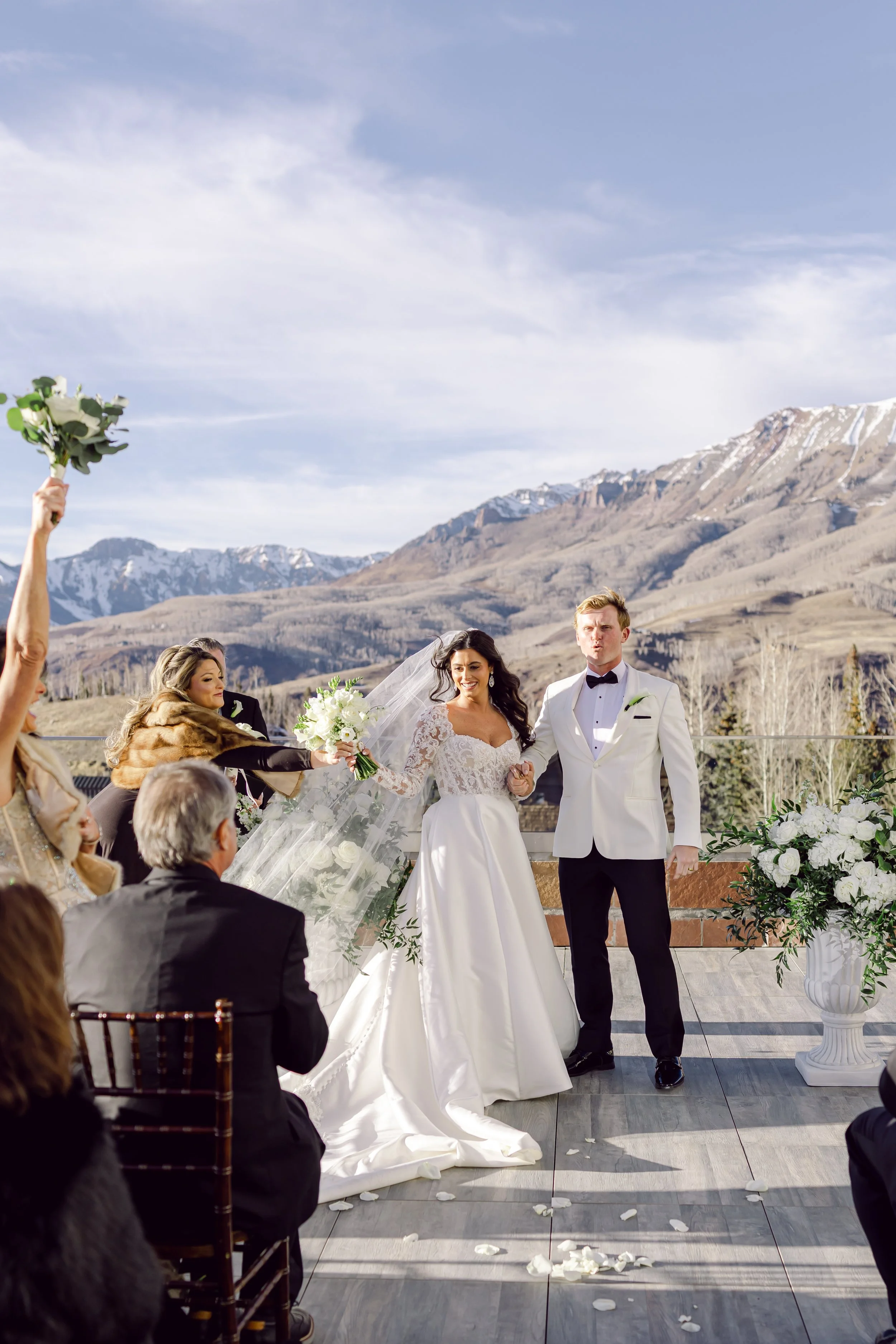 Luxury Wedding Flowers in Telluride, Colorado 