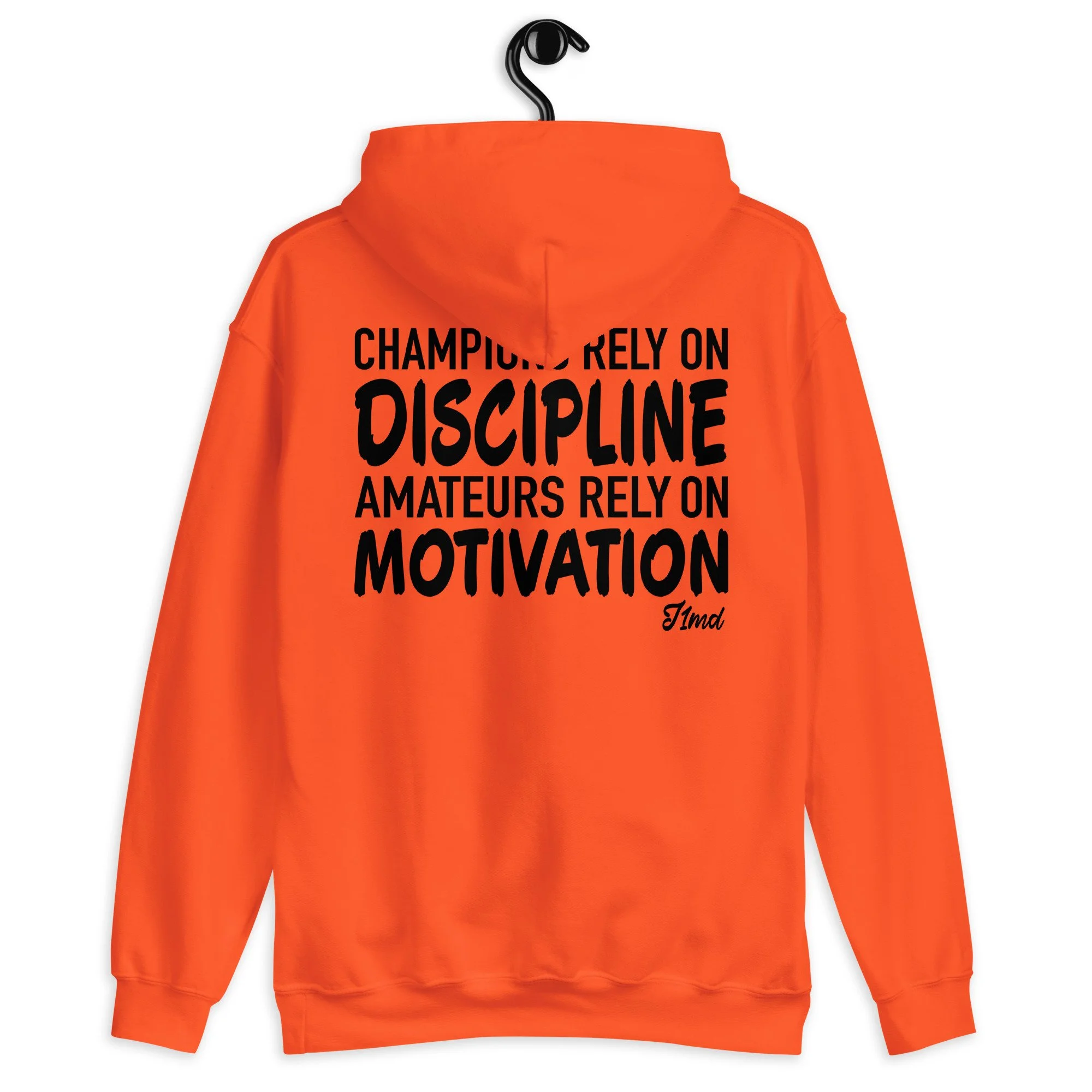 Unisex Gym Hoodie Heavy Blend Hooded Sweatshirt - Jus1Man Design