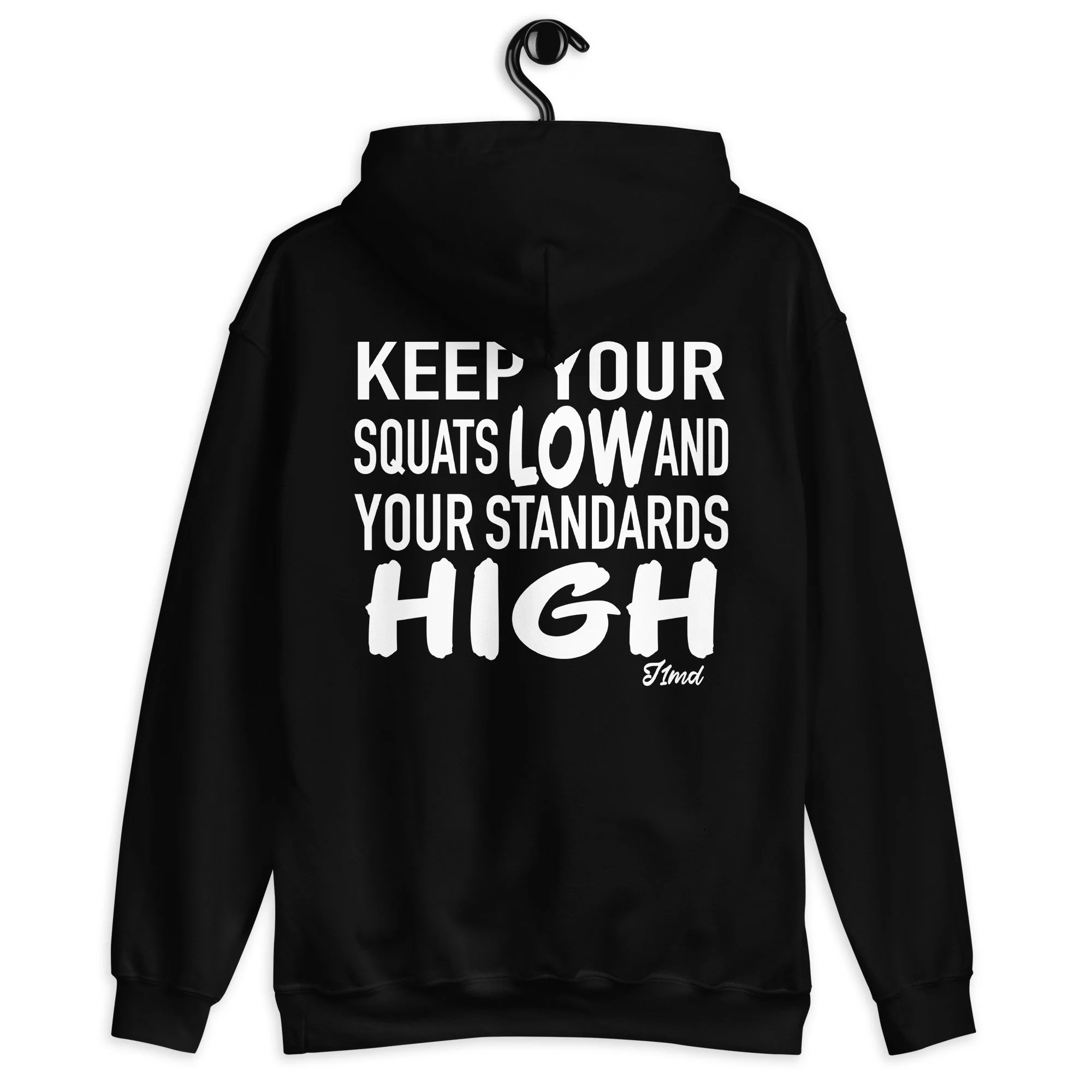 Women's Gym Hoodie Heavy Blend Hooded Sweatshirt - Jus1Man Design