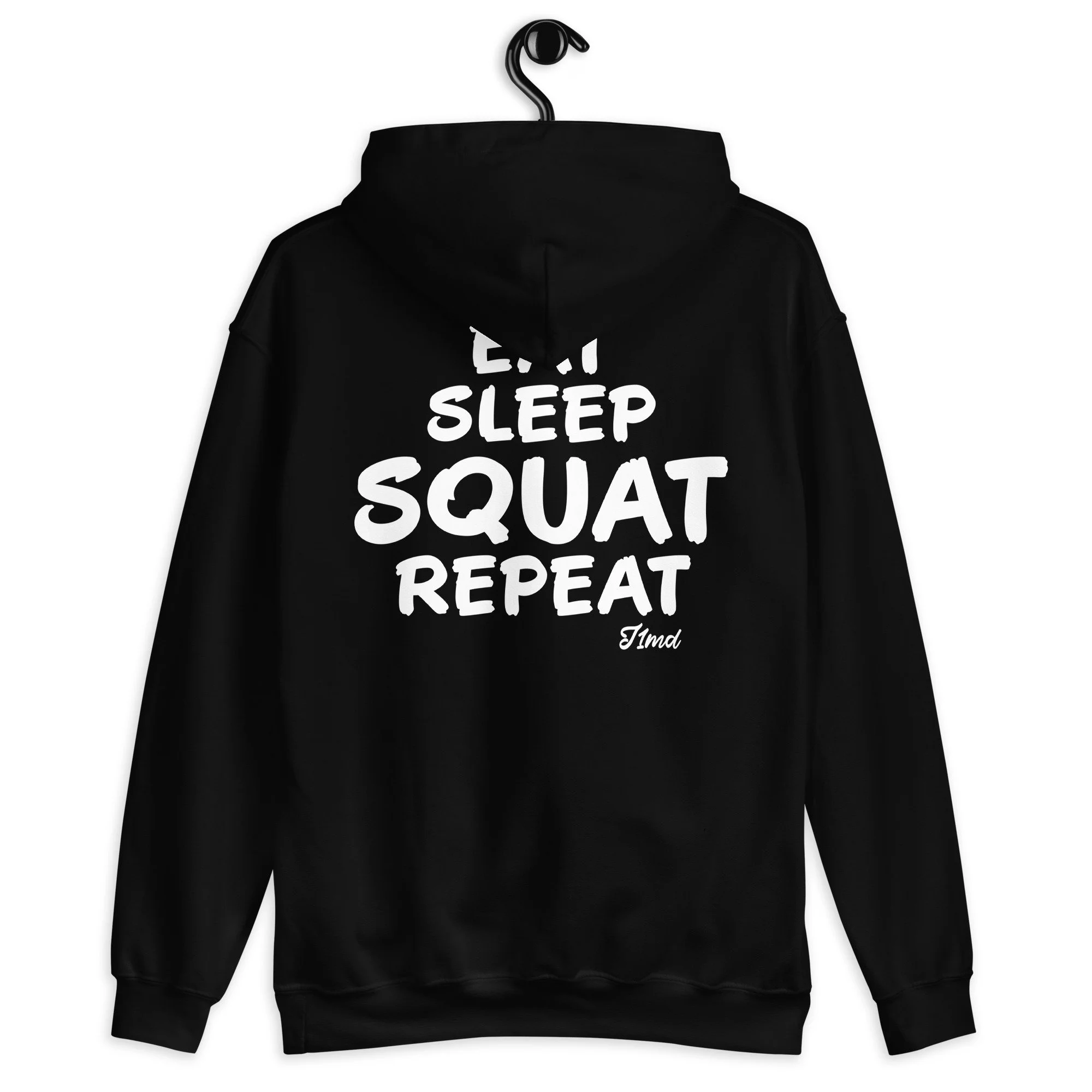 Unisex Gym Hoodie Heavy Blend Hooded Sweatshirt - Jus1Man Design
