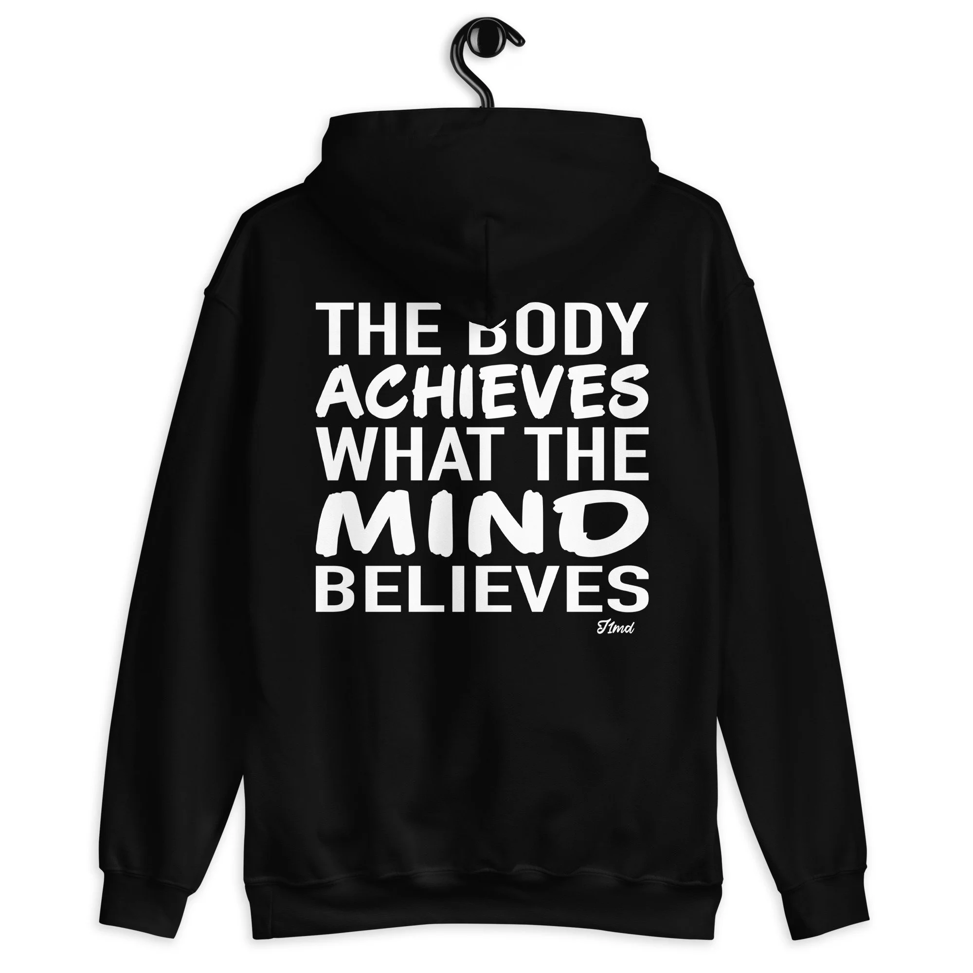 Unisex Gym Hoodie Heavy Blend Hooded Sweatshirt - Jus1Man Design