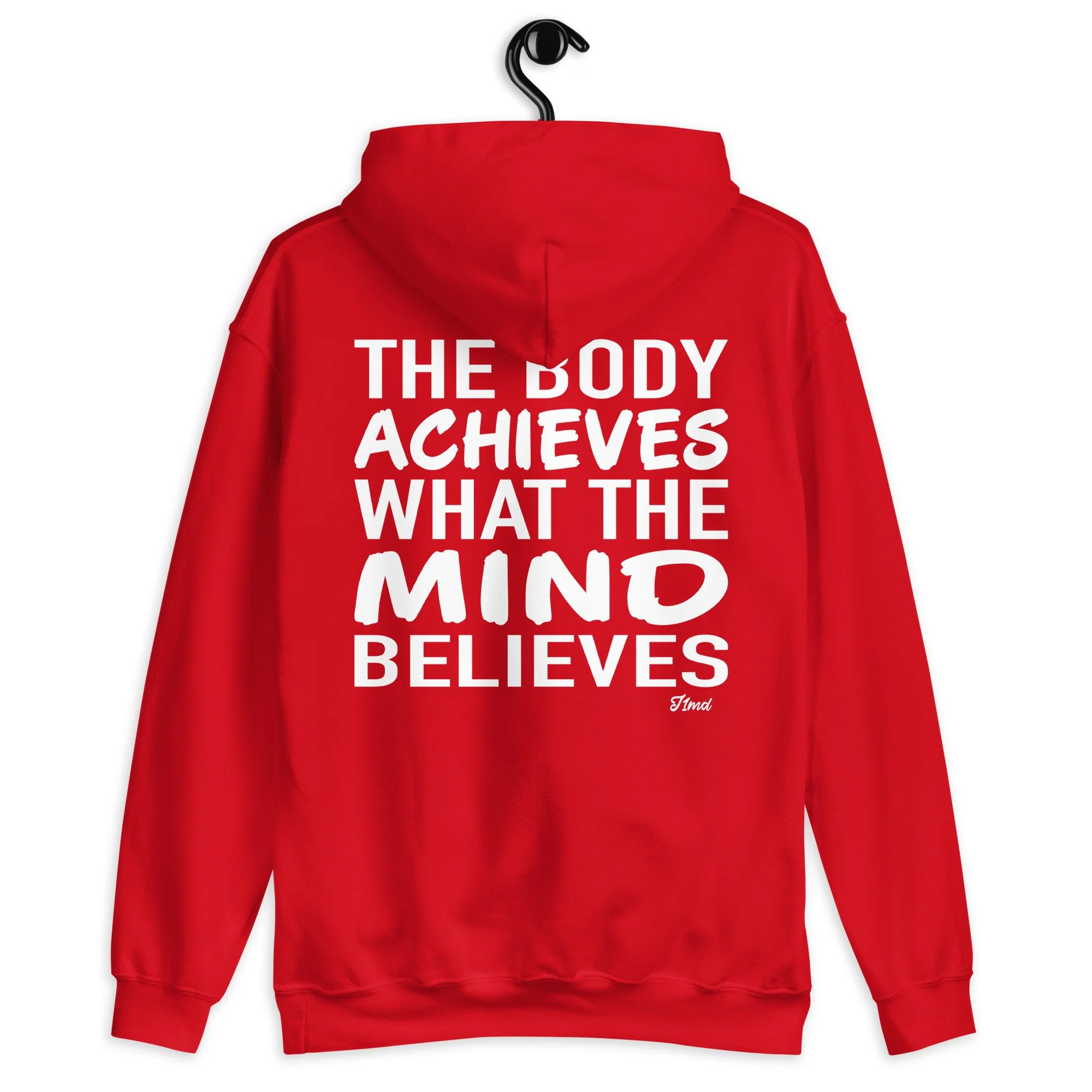 Unisex Gym Hoodie Heavy Blend Hooded Sweatshirt - Jus1Man Design