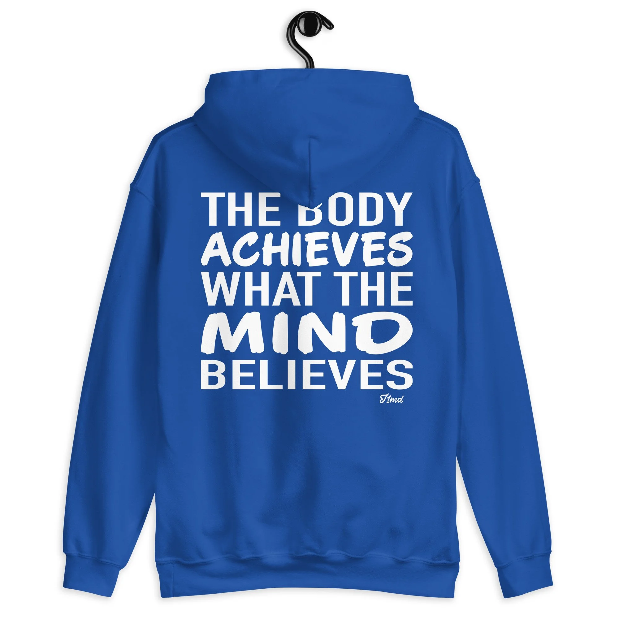 Unisex Gym Hoodie Heavy Blend Hooded Sweatshirt - Jus1Man Design