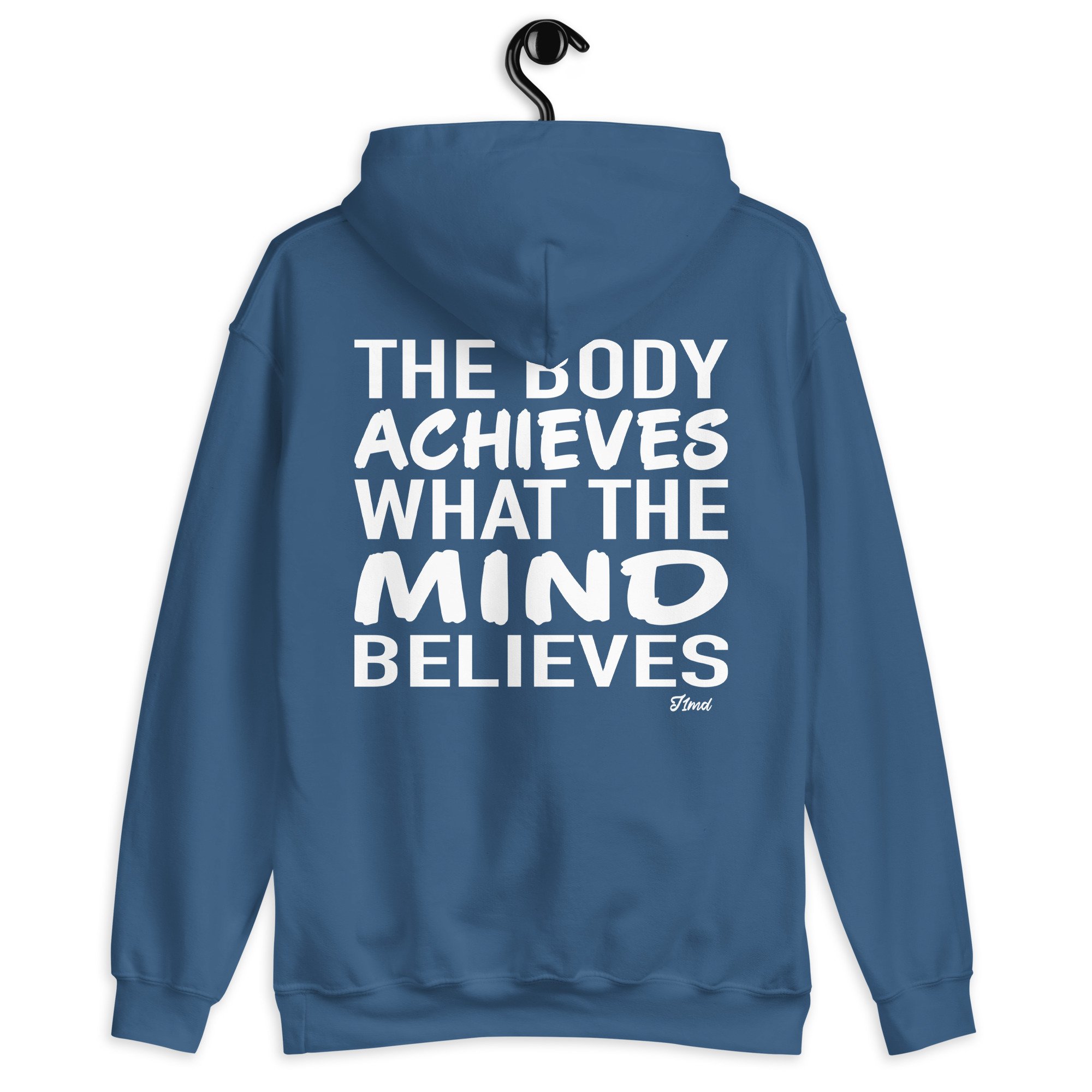Unisex Gym Hoodie Heavy Blend Hooded Sweatshirt - Jus1Man Design