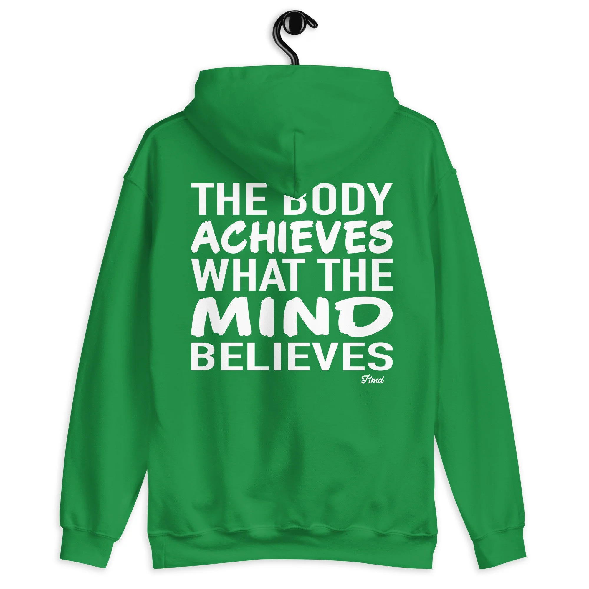 Unisex Gym Hoodie Heavy Blend Hooded Sweatshirt - Jus1Man Design